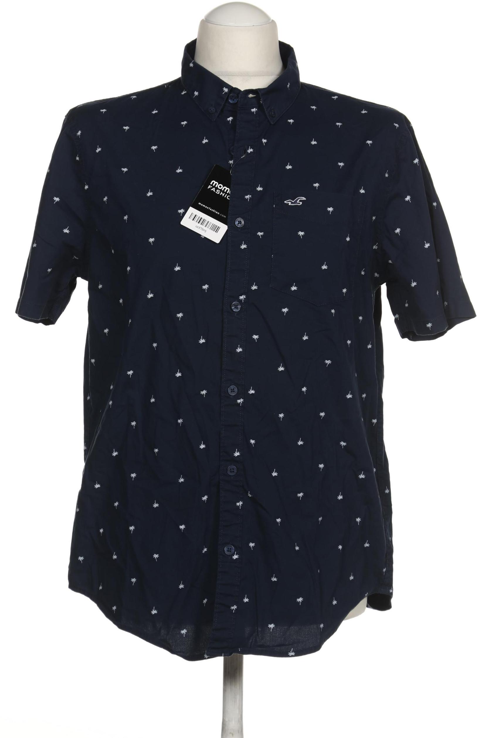 

Hollister Herren Hemd, marineblau