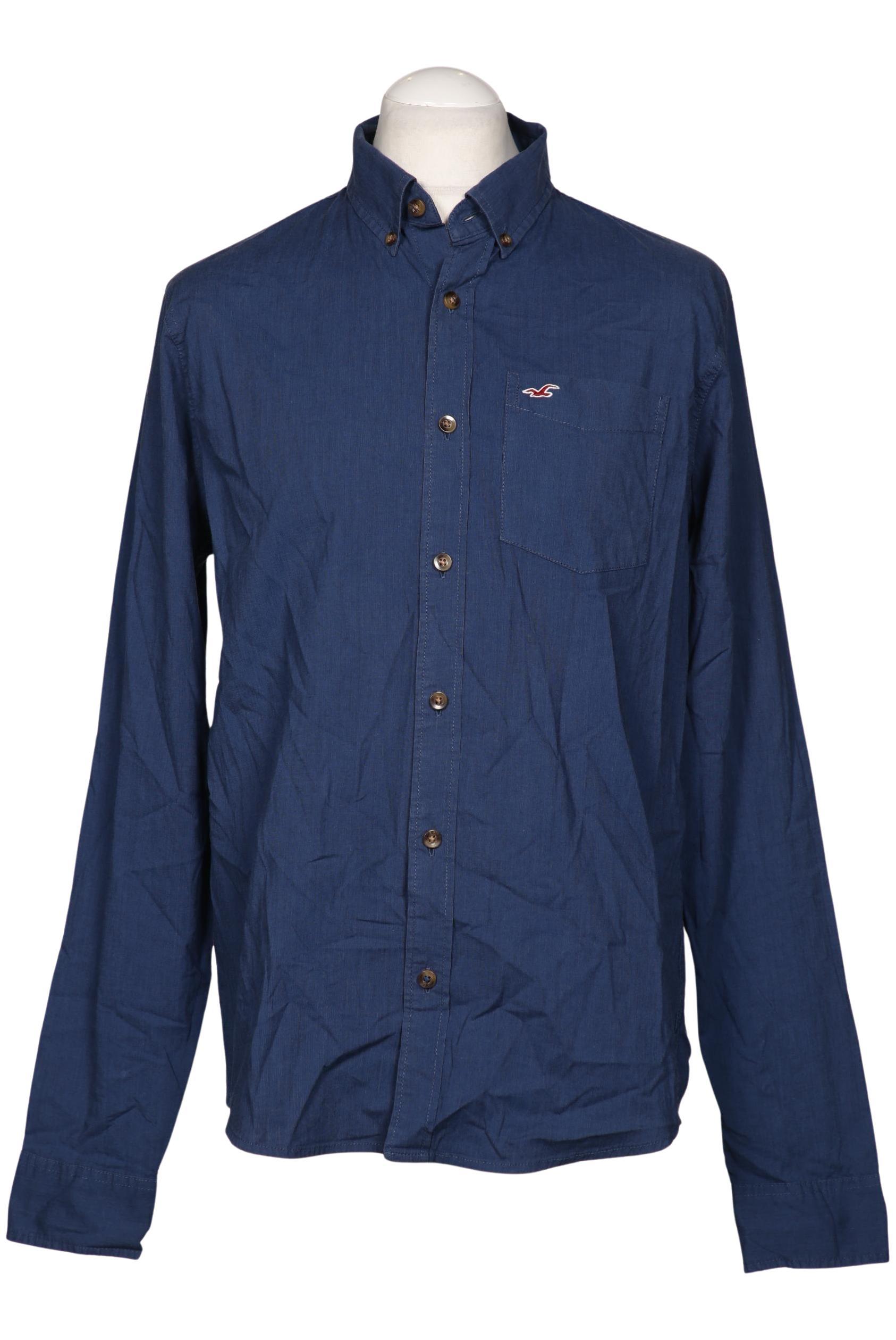 

Hollister Herren Hemd, marineblau, Gr. 54