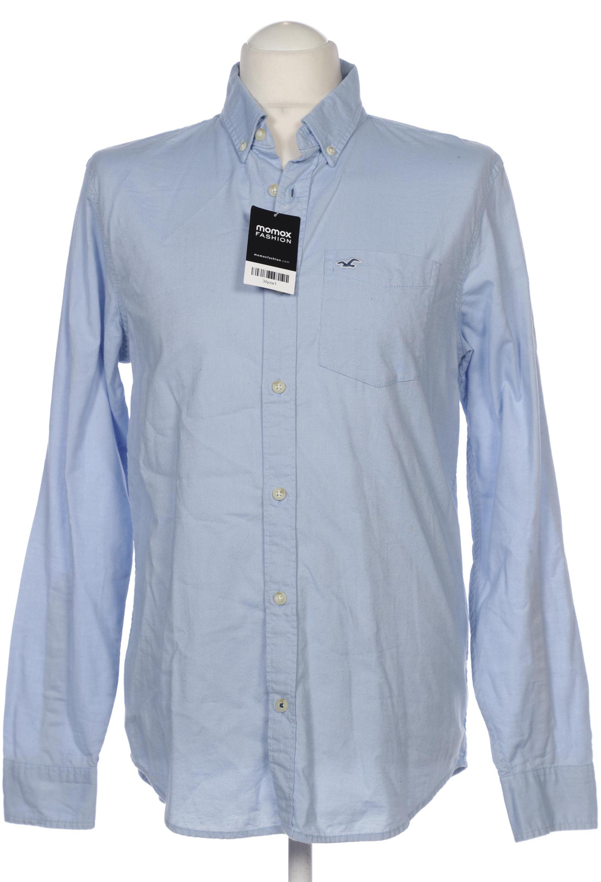 

Hollister Herren Hemd, hellblau, Gr. 48