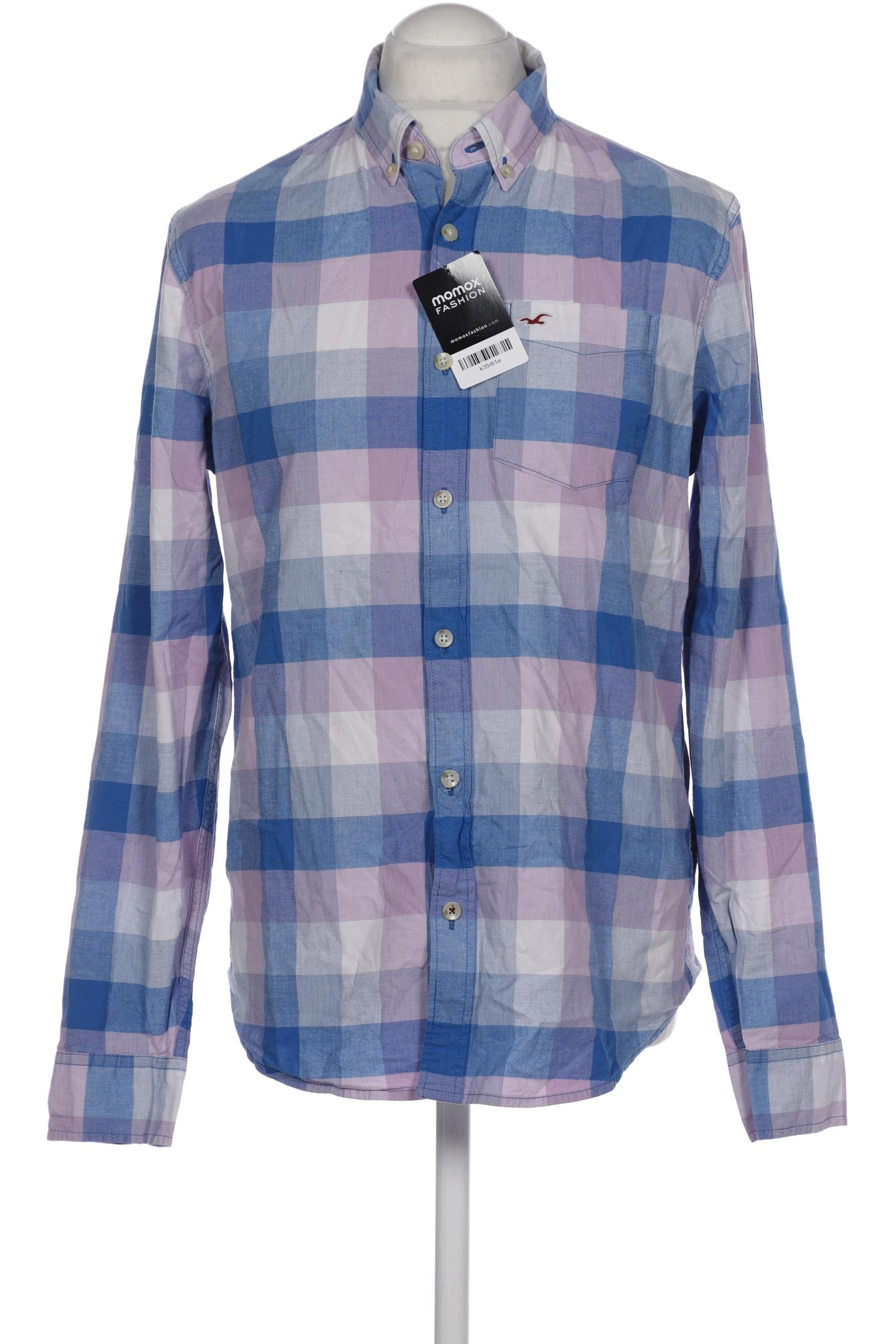 

Hollister Herren Hemd, blau, Gr. 52