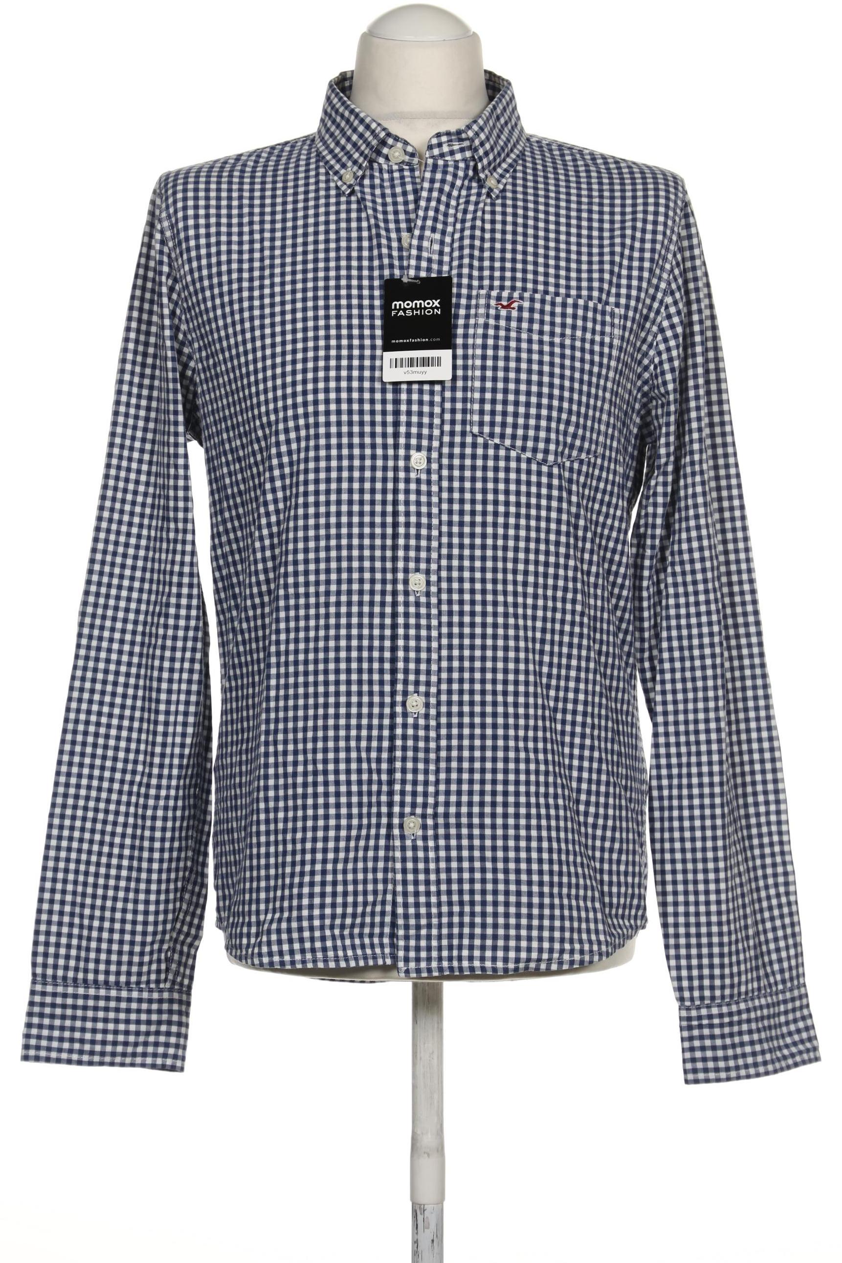 

Hollister Herren Hemd, blau