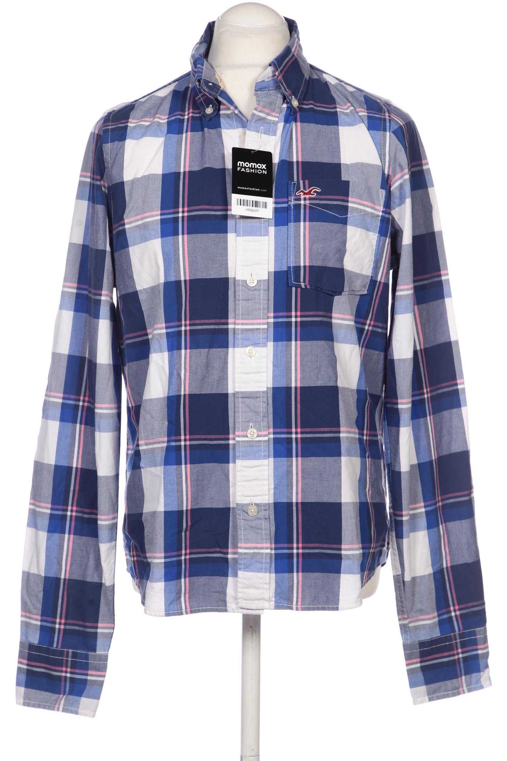 

Hollister Herren Hemd, blau, Gr. 52