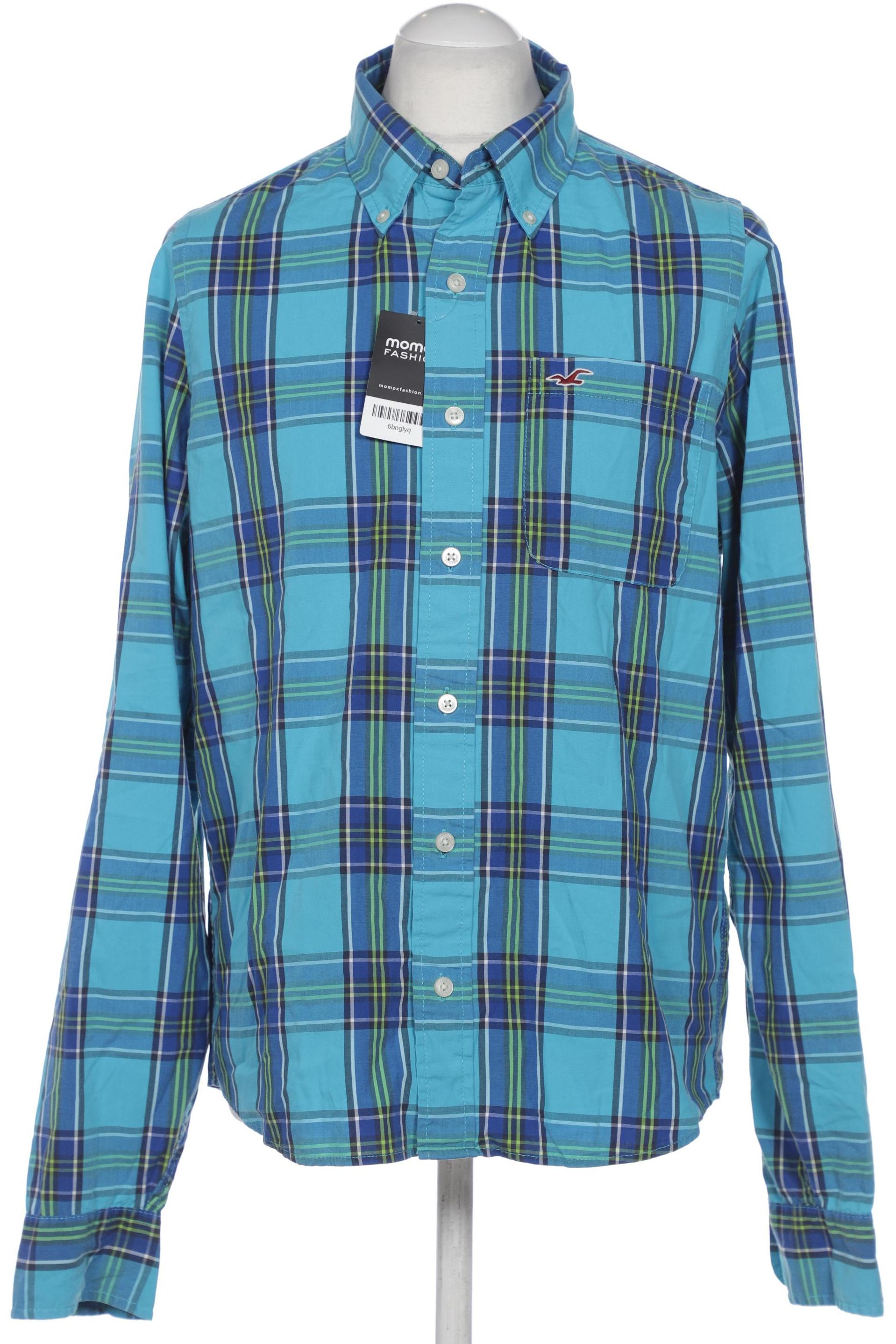 

Hollister Herren Hemd, blau