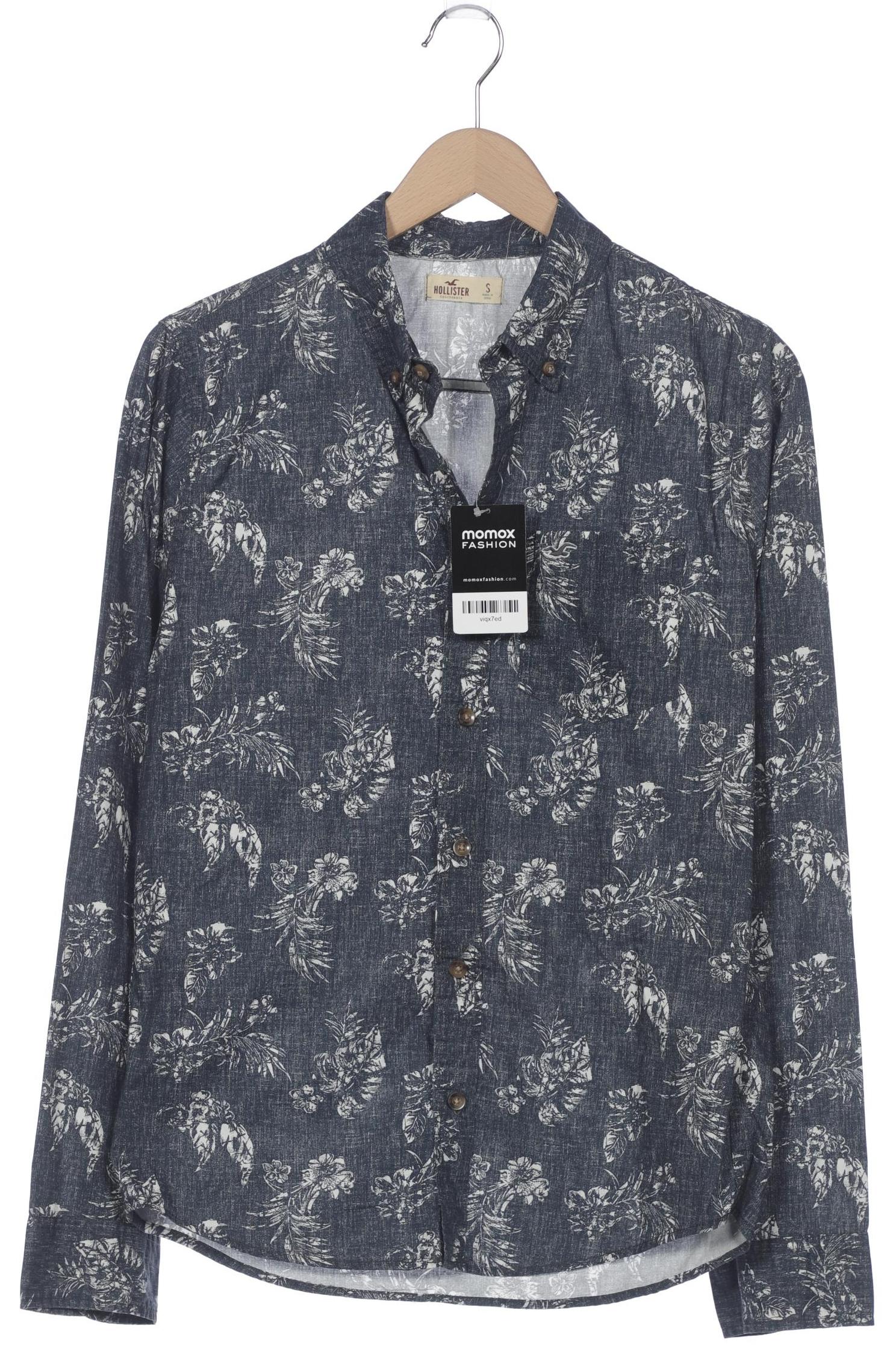 

Hollister Herren Hemd, marineblau, Gr. 46