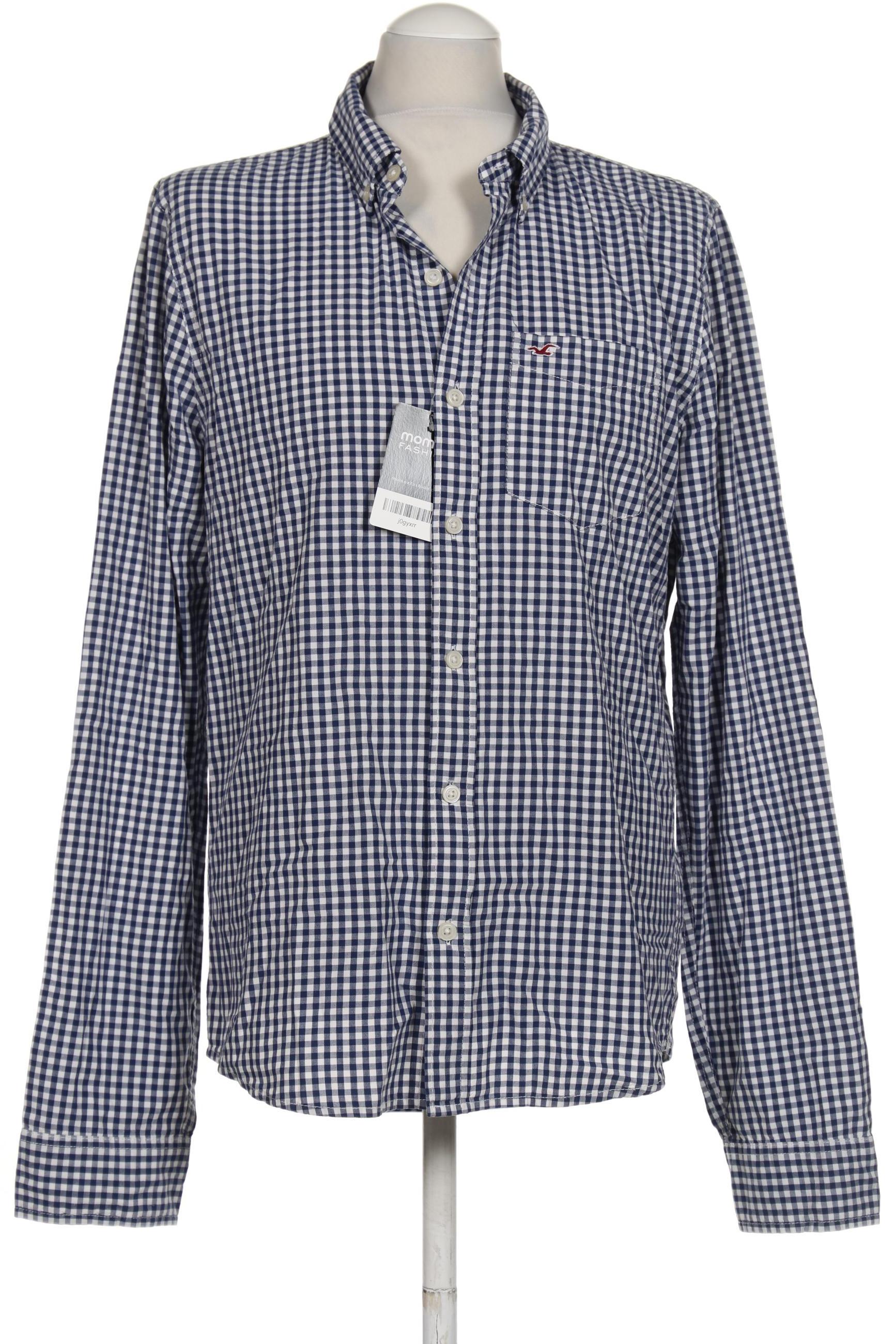 

Hollister Herren Hemd, blau, Gr. 52