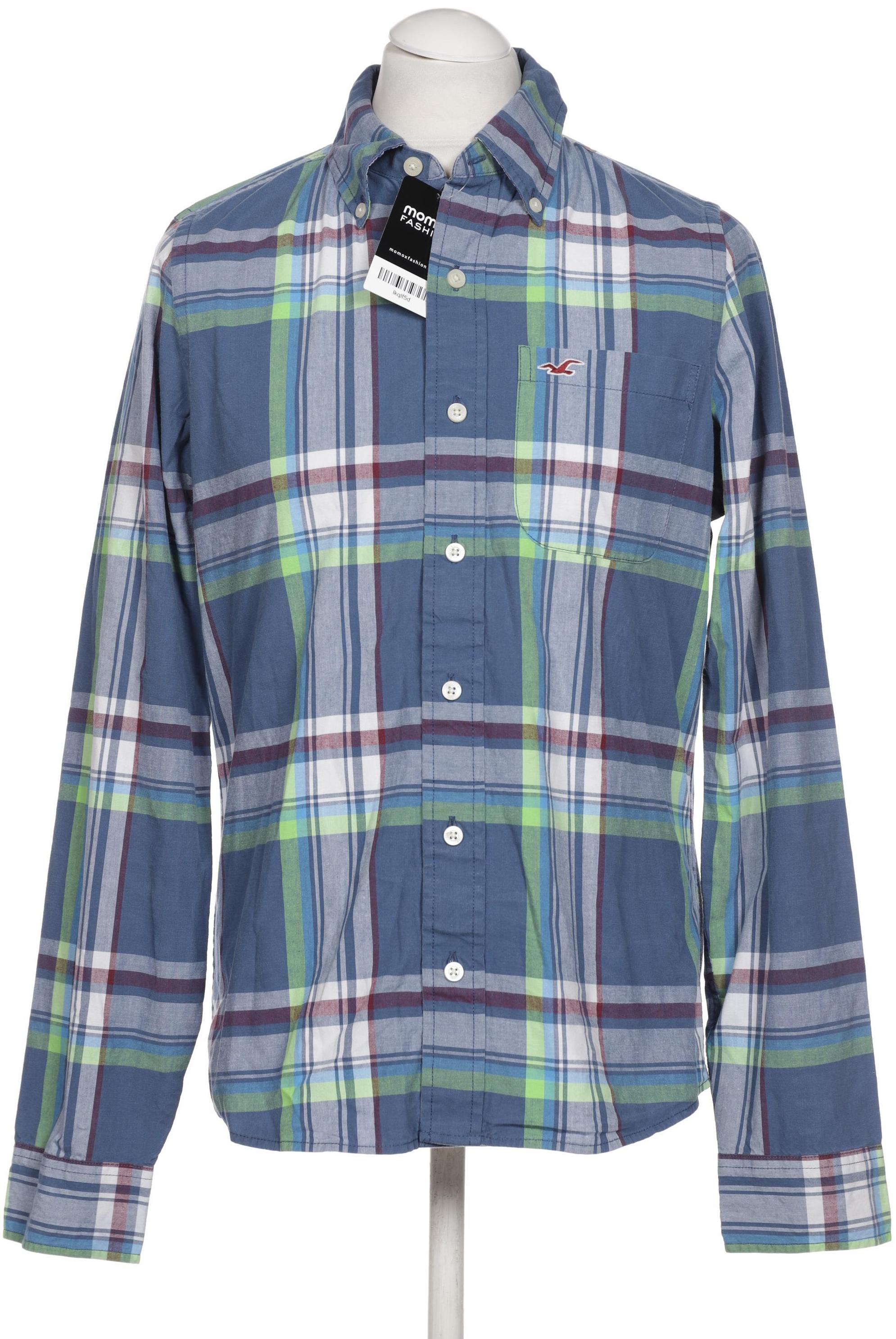 

Hollister Herren Hemd, blau, Gr. 52