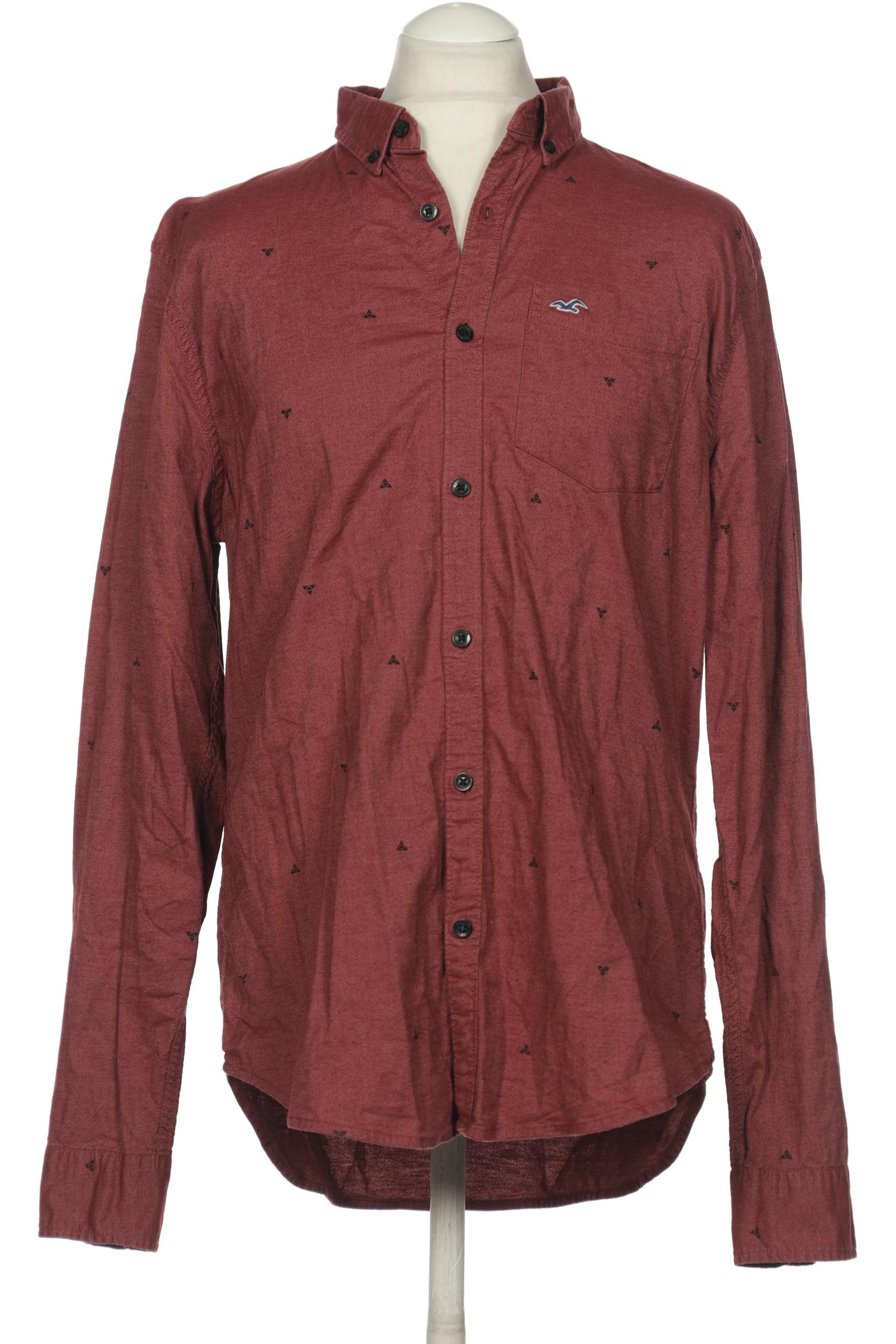 

Hollister Herren Hemd, bordeaux