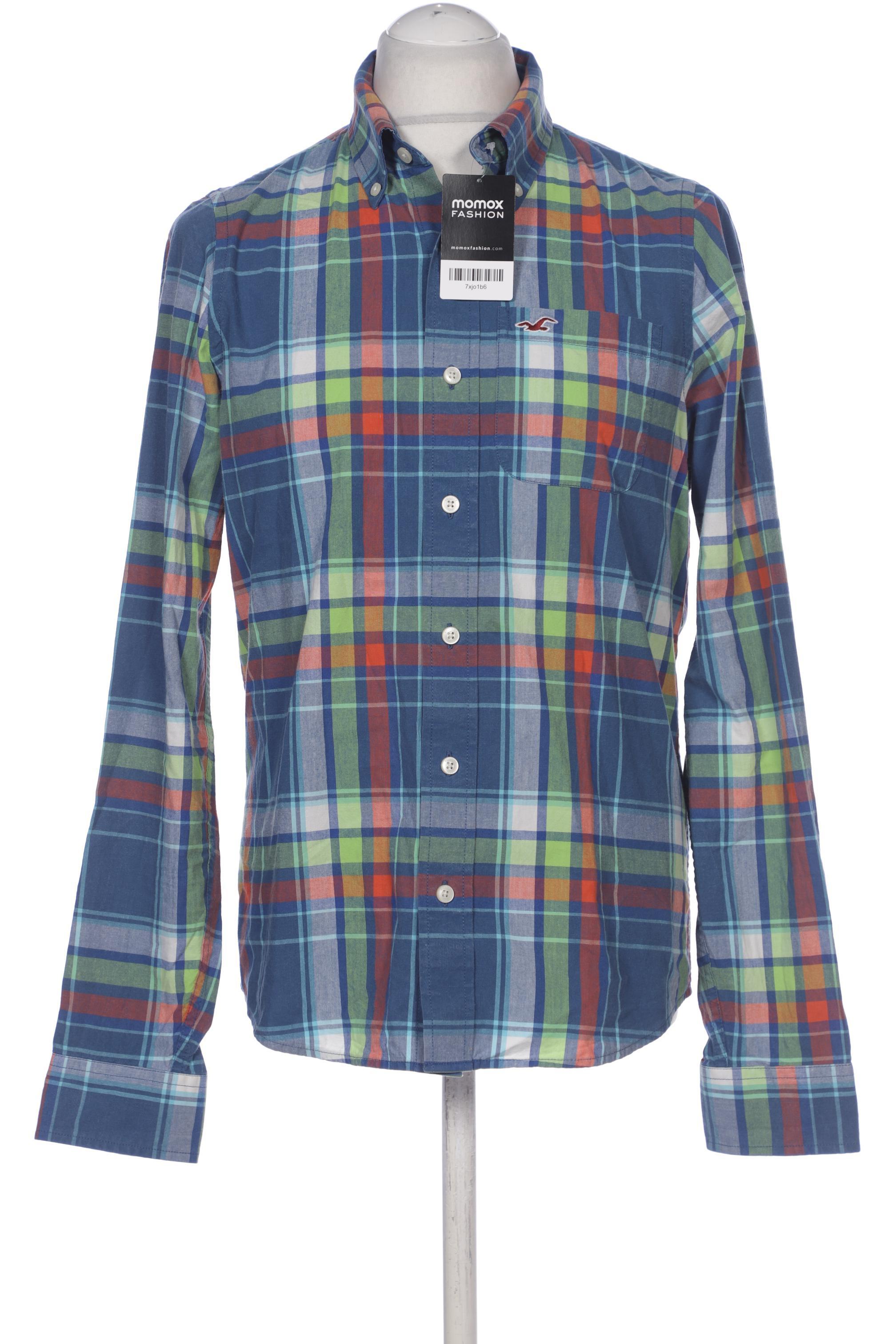 

Hollister Herren Hemd, blau, Gr. 52