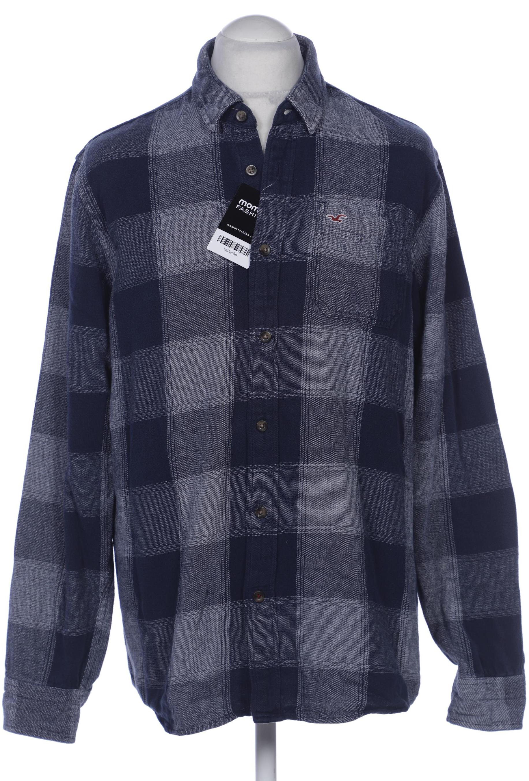 

Hollister Herren Hemd, marineblau, Gr. 54