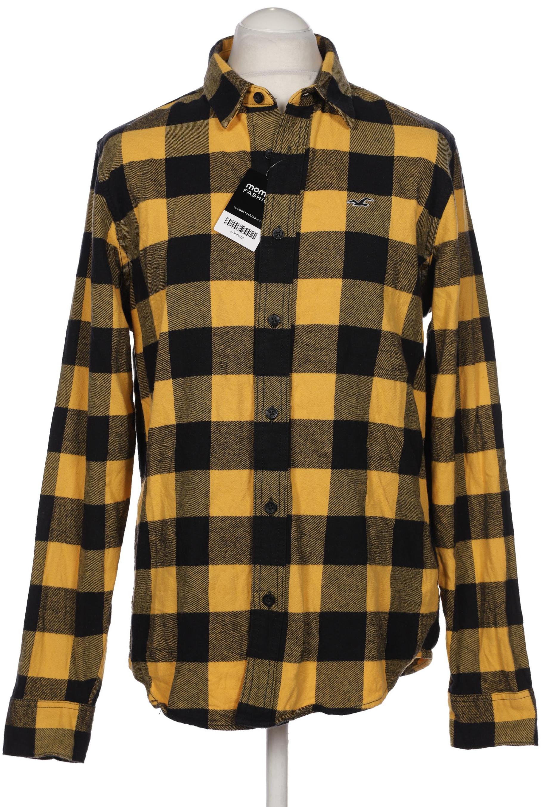 

Hollister Herren Hemd, gelb, Gr. 52