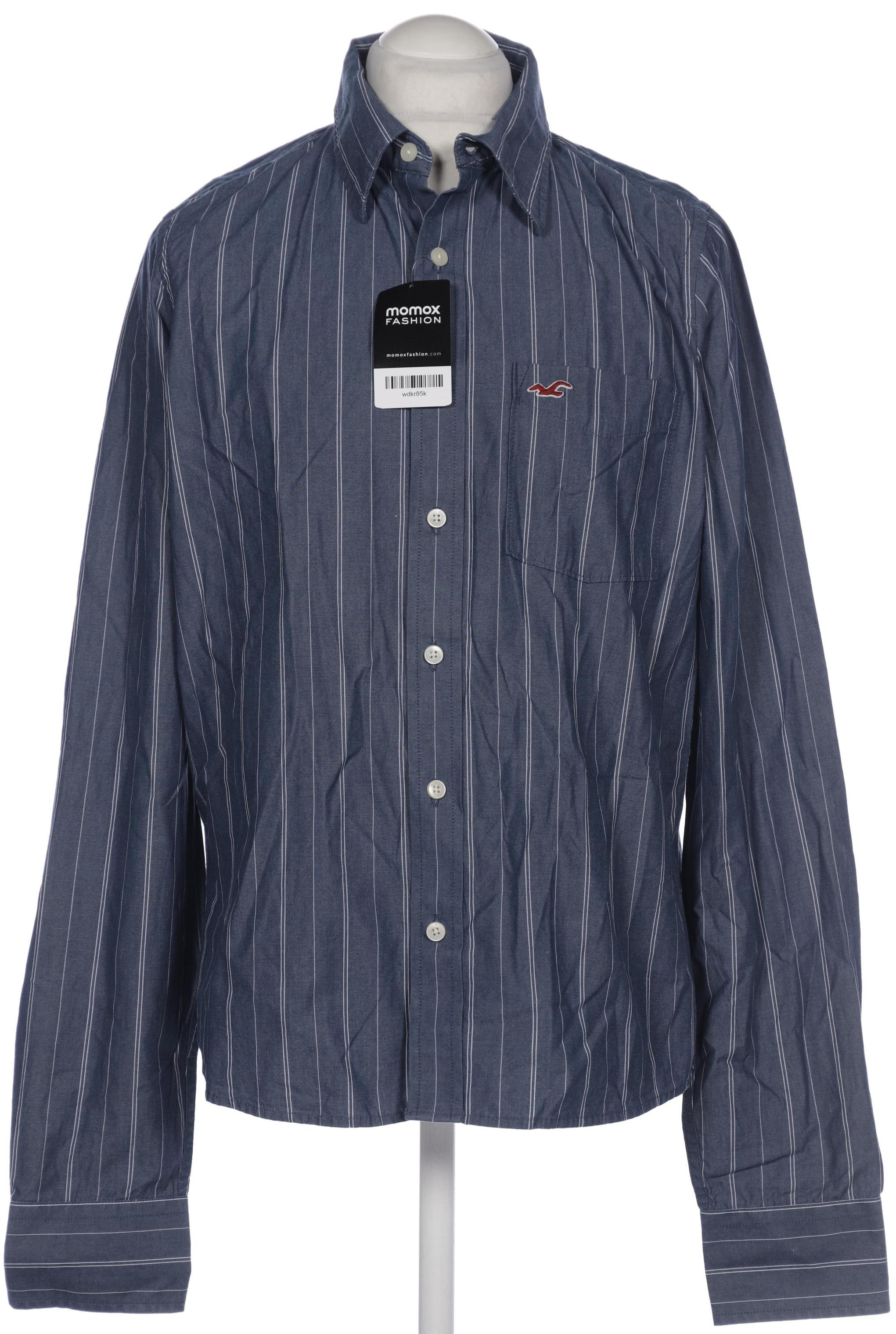 

Hollister Herren Hemd, blau, Gr. 54