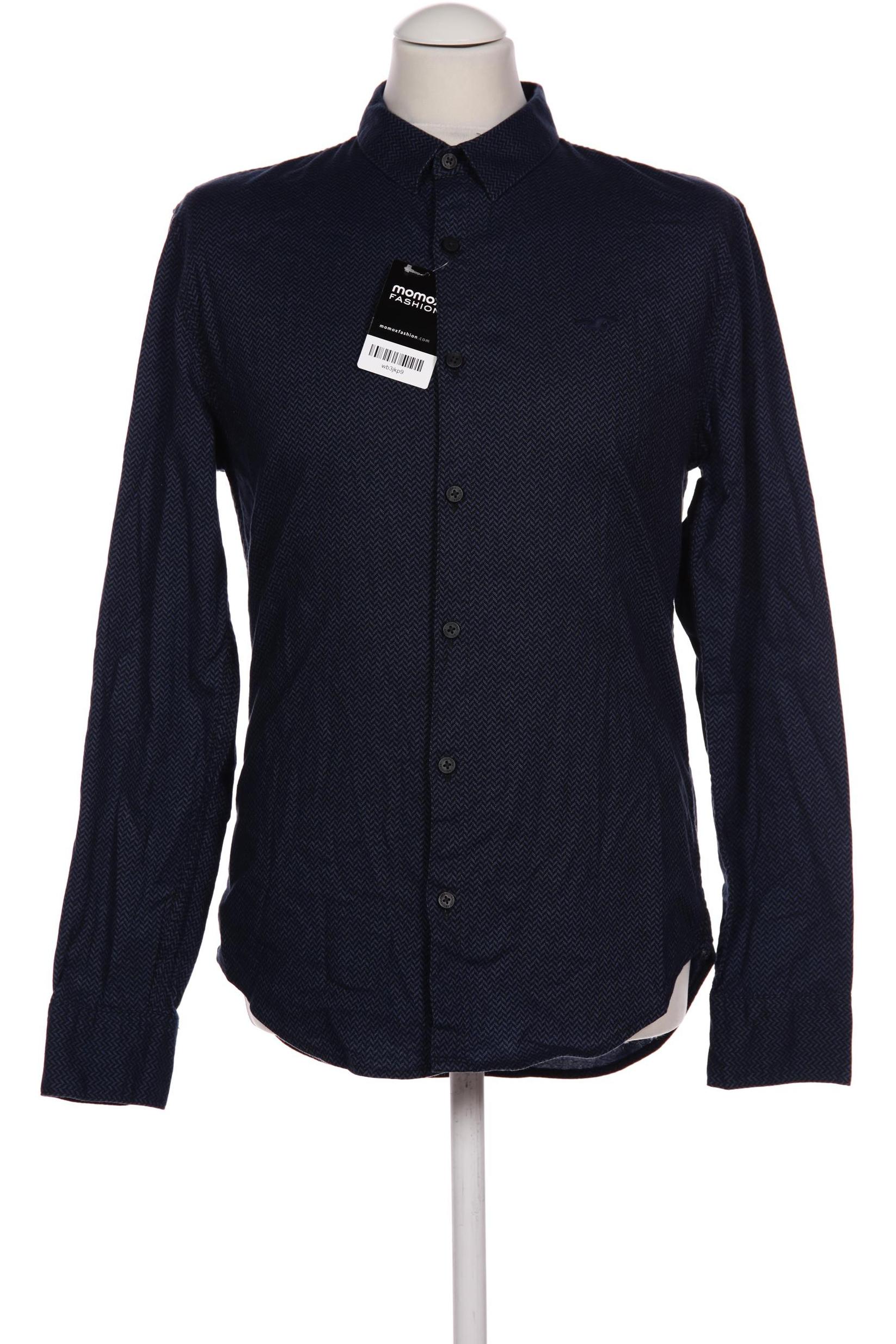 

Hollister Herren Hemd, marineblau, Gr. 46