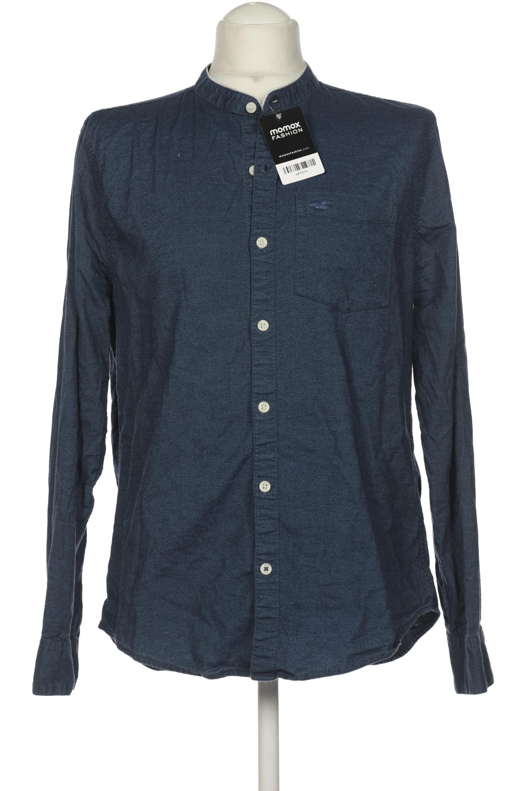 

Hollister Herren Hemd, blau