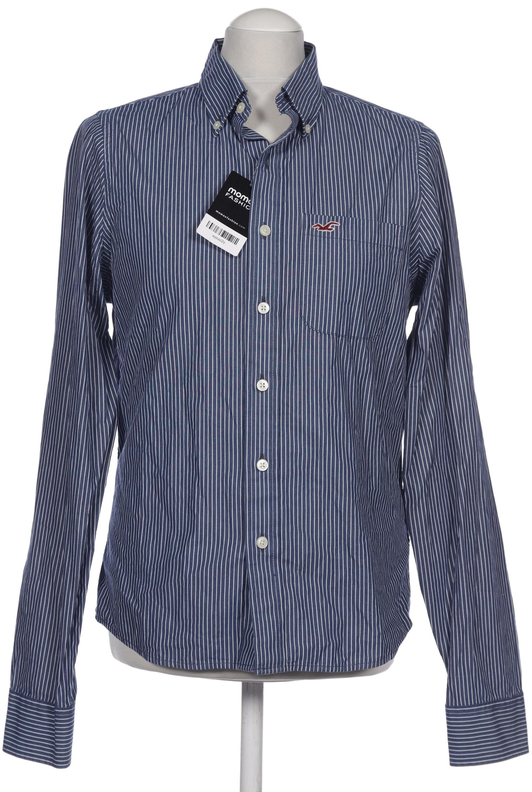 

Hollister Herren Hemd, blau