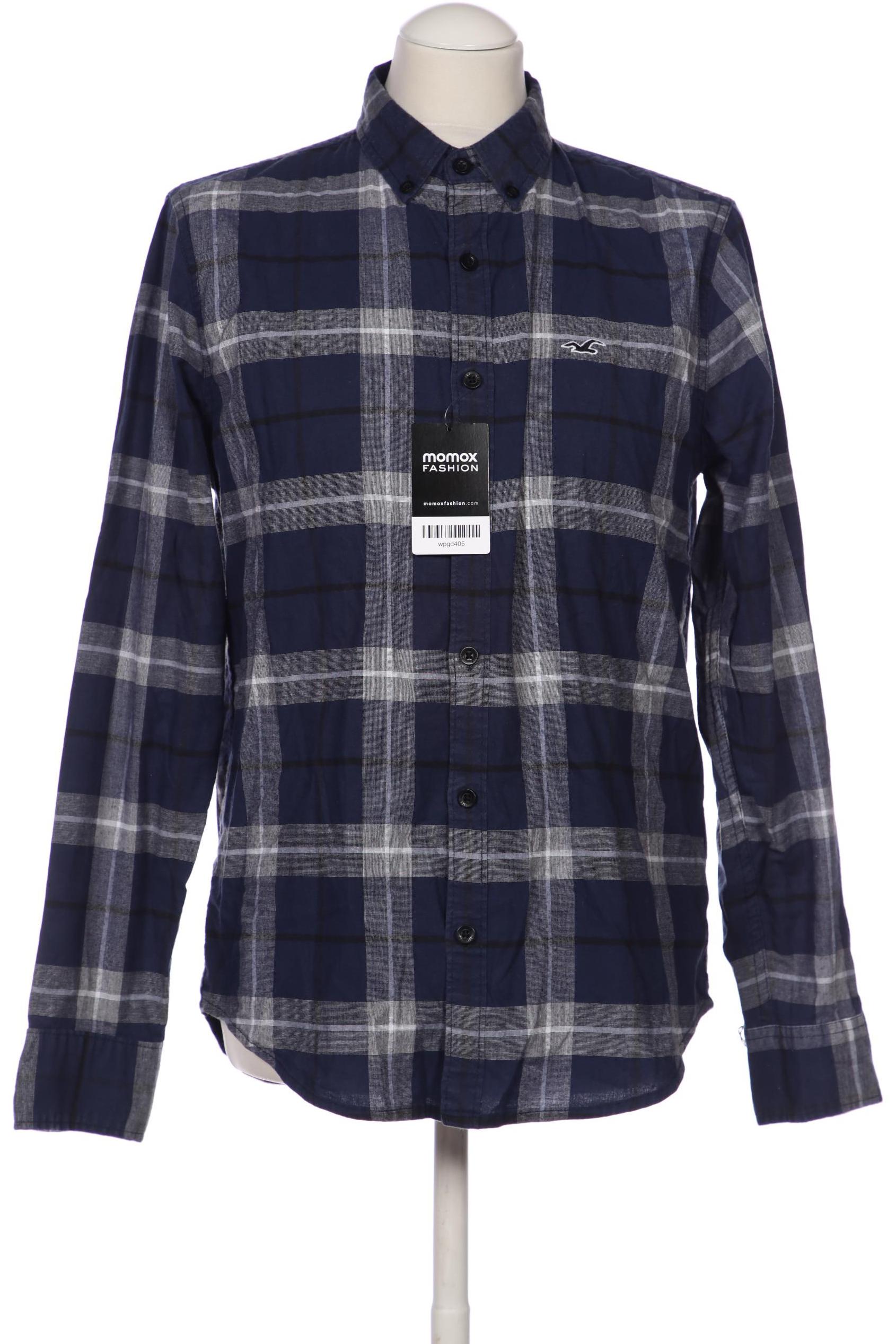 

Hollister Herren Hemd, marineblau