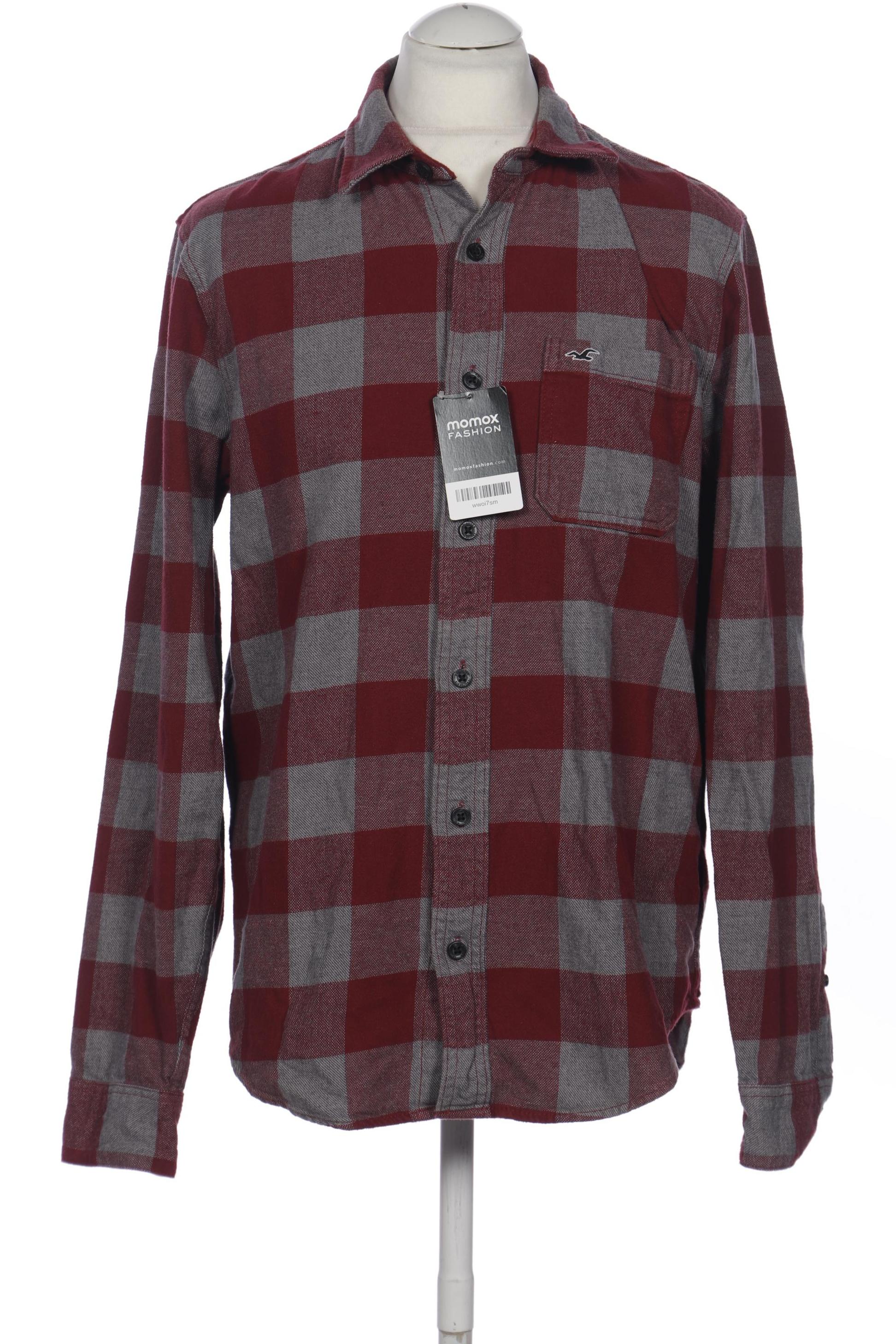 

Hollister Herren Hemd, bordeaux