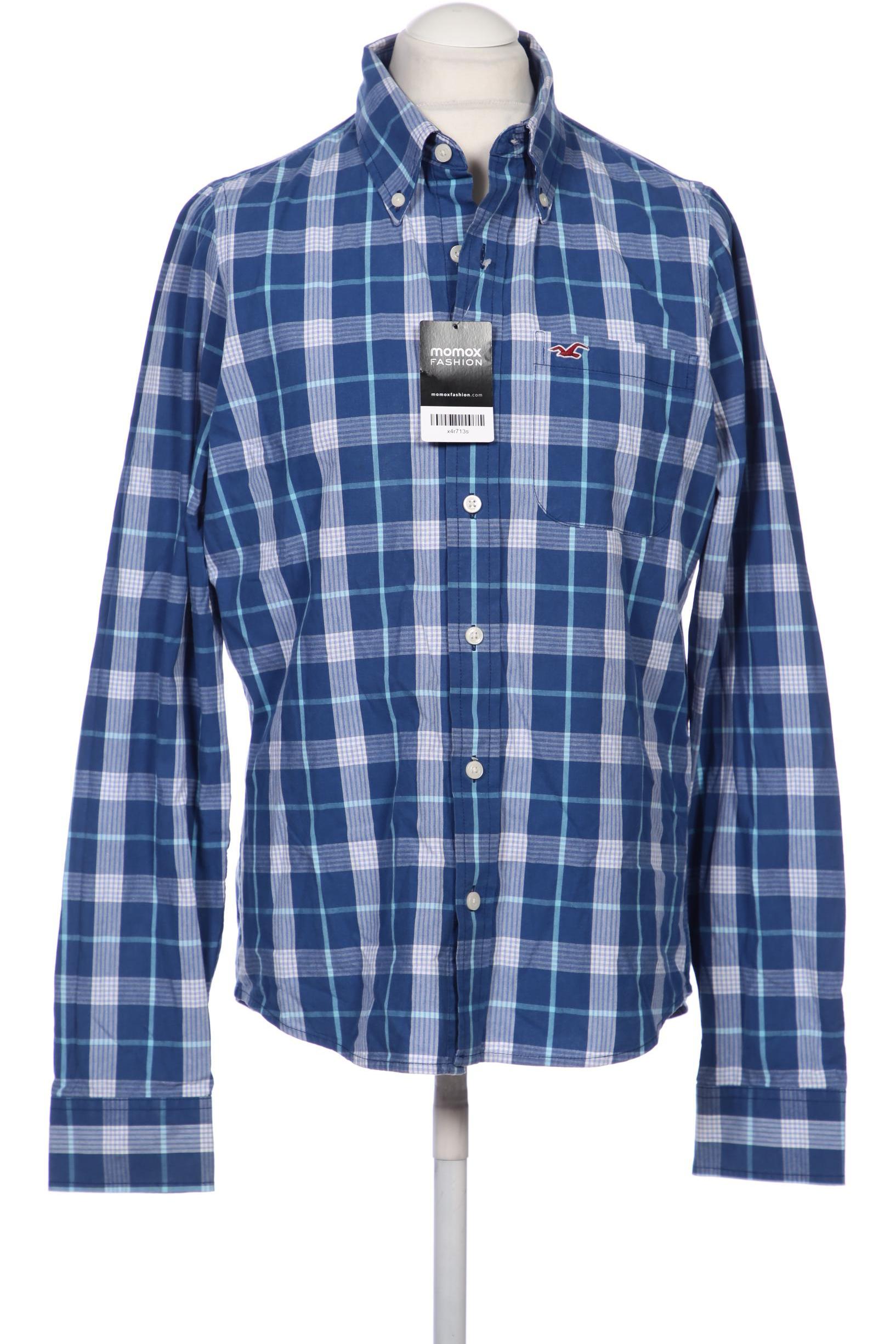 

Hollister Herren Hemd, blau