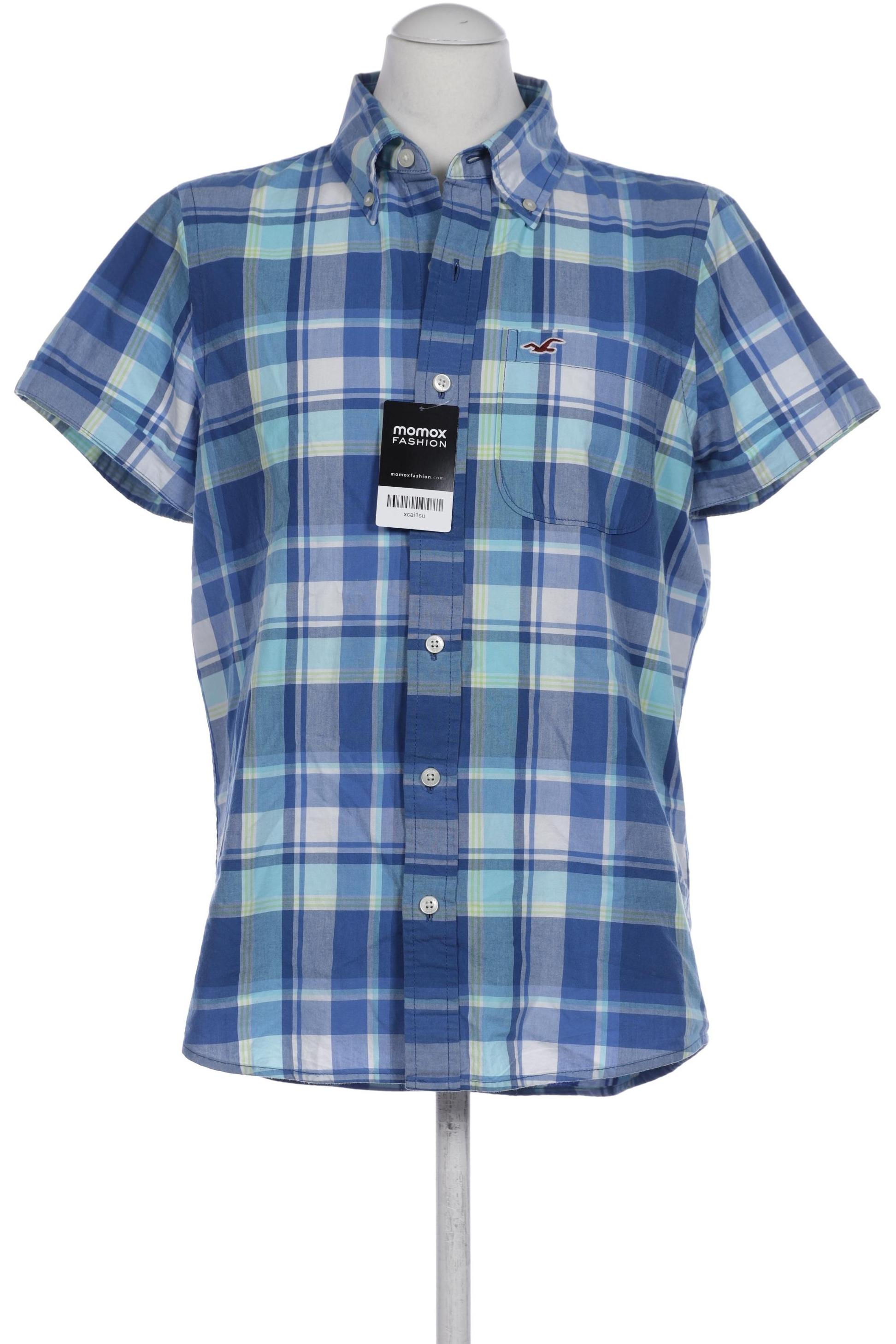 

Hollister Herren Hemd, blau, Gr. 52