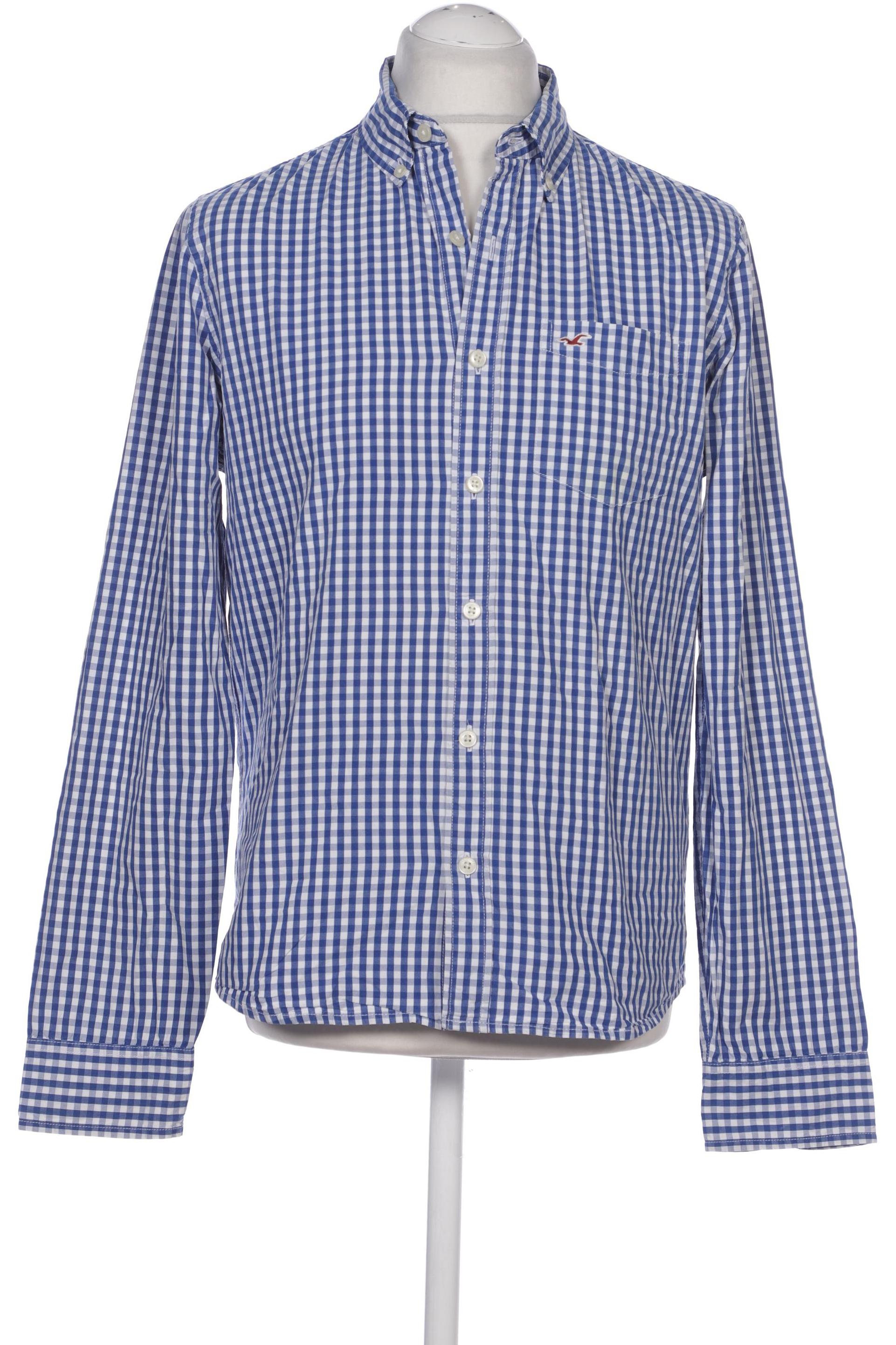 

Hollister Herren Hemd, blau, Gr. 52