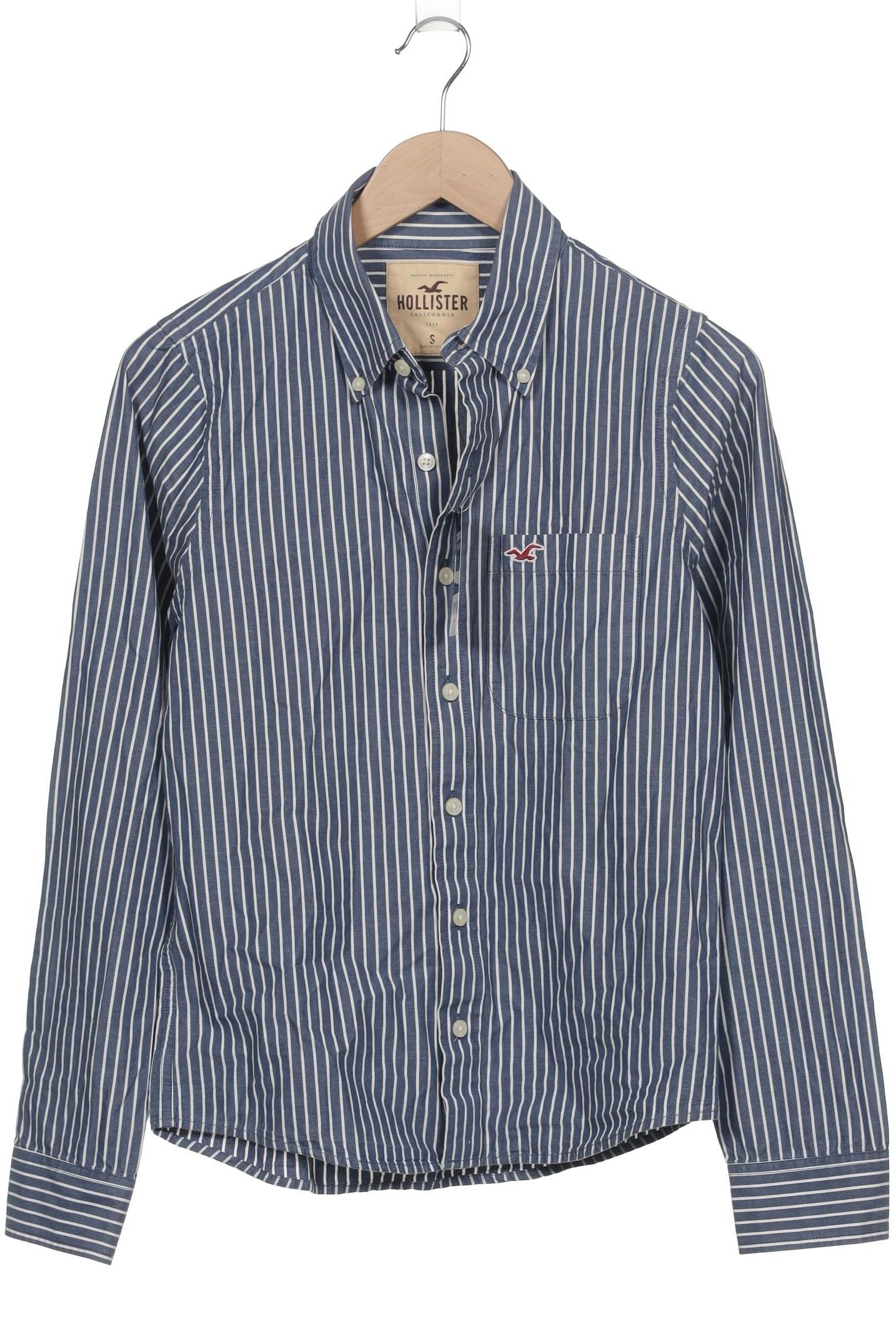 

Hollister Herren Hemd, marineblau, Gr. 46