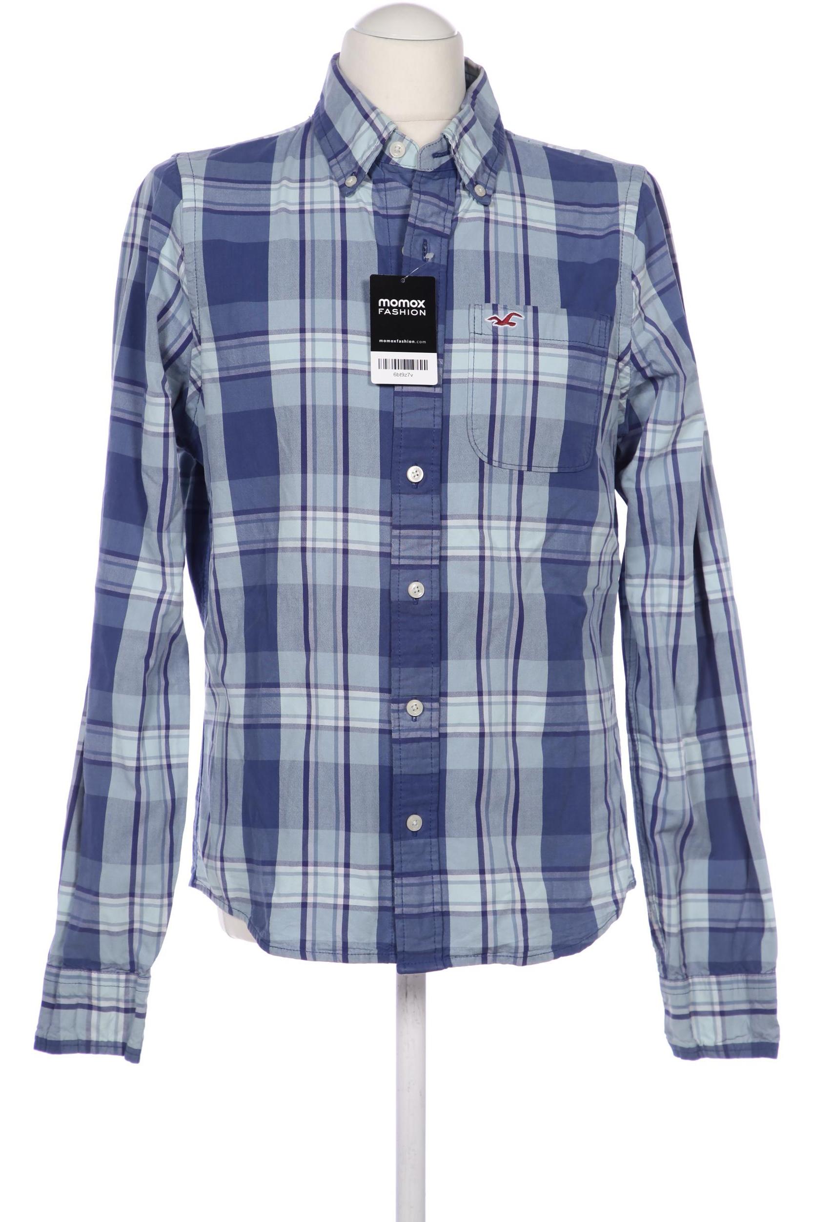 

Hollister Herren Hemd, marineblau, Gr. 52