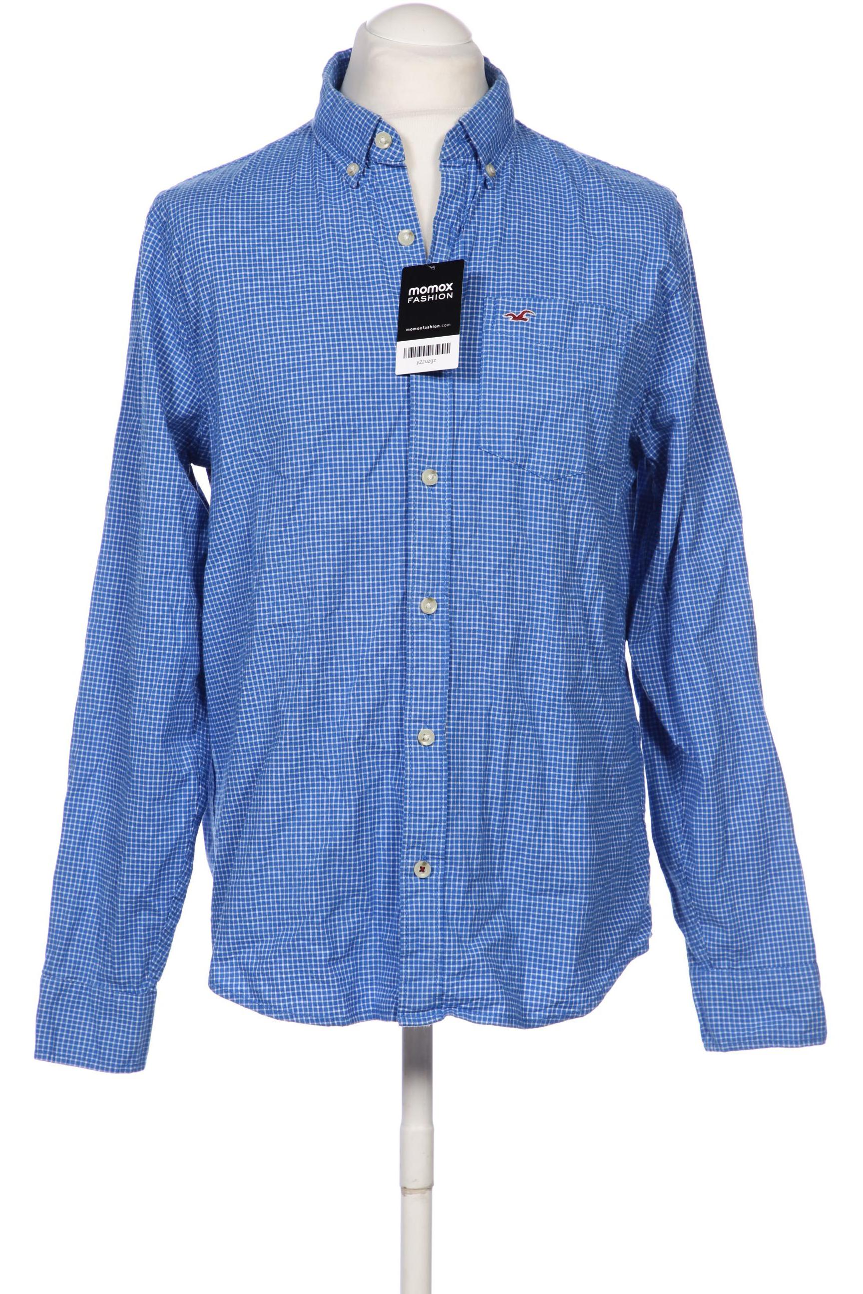 

Hollister Herren Hemd, blau