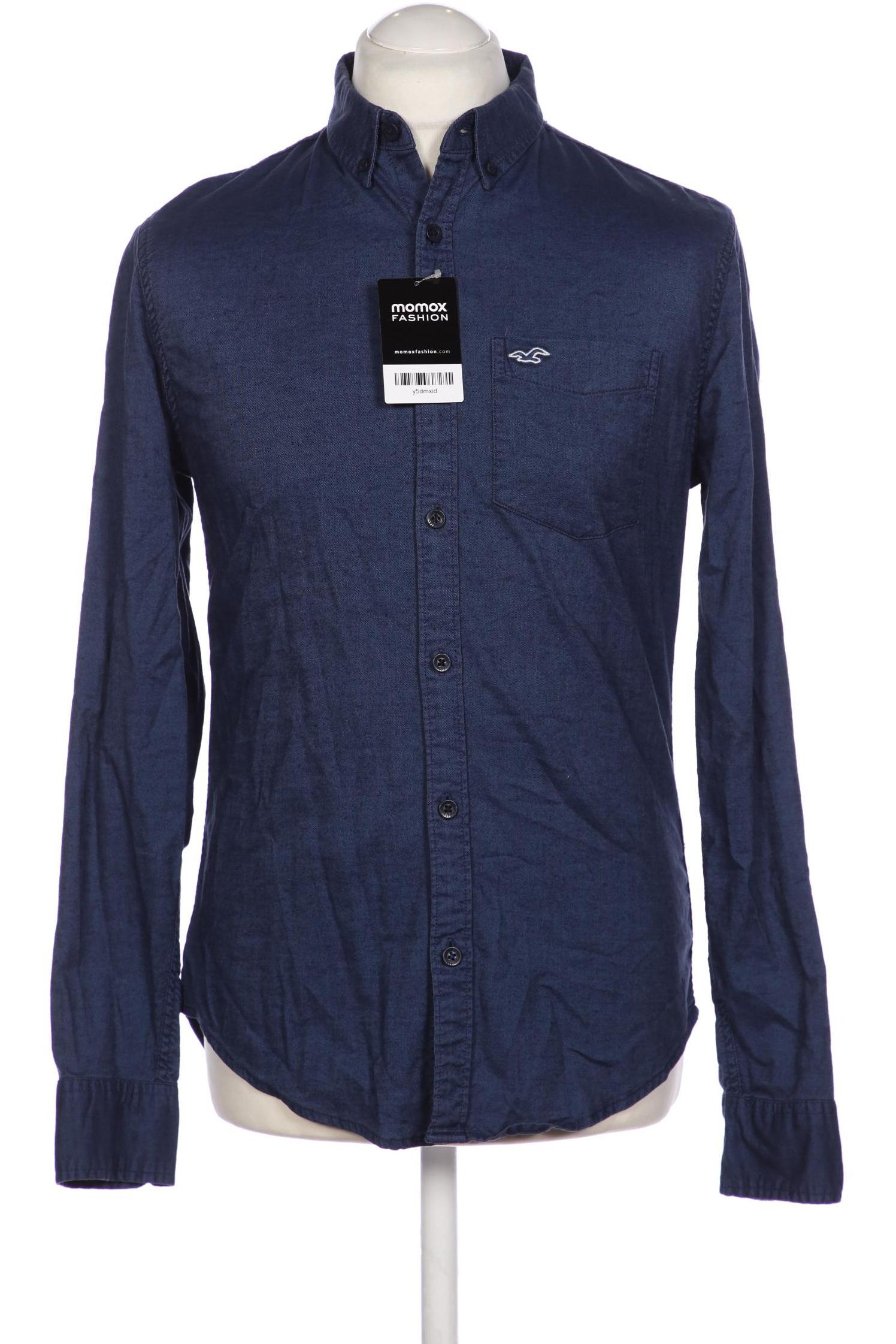 

Hollister Herren Hemd, marineblau, Gr. 46