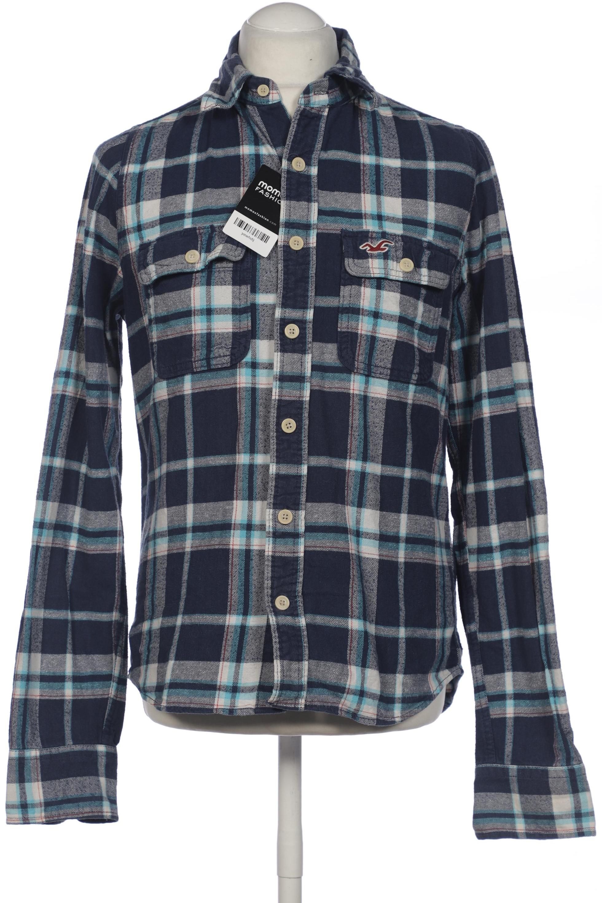 

Hollister Herren Hemd, marineblau, Gr. 48