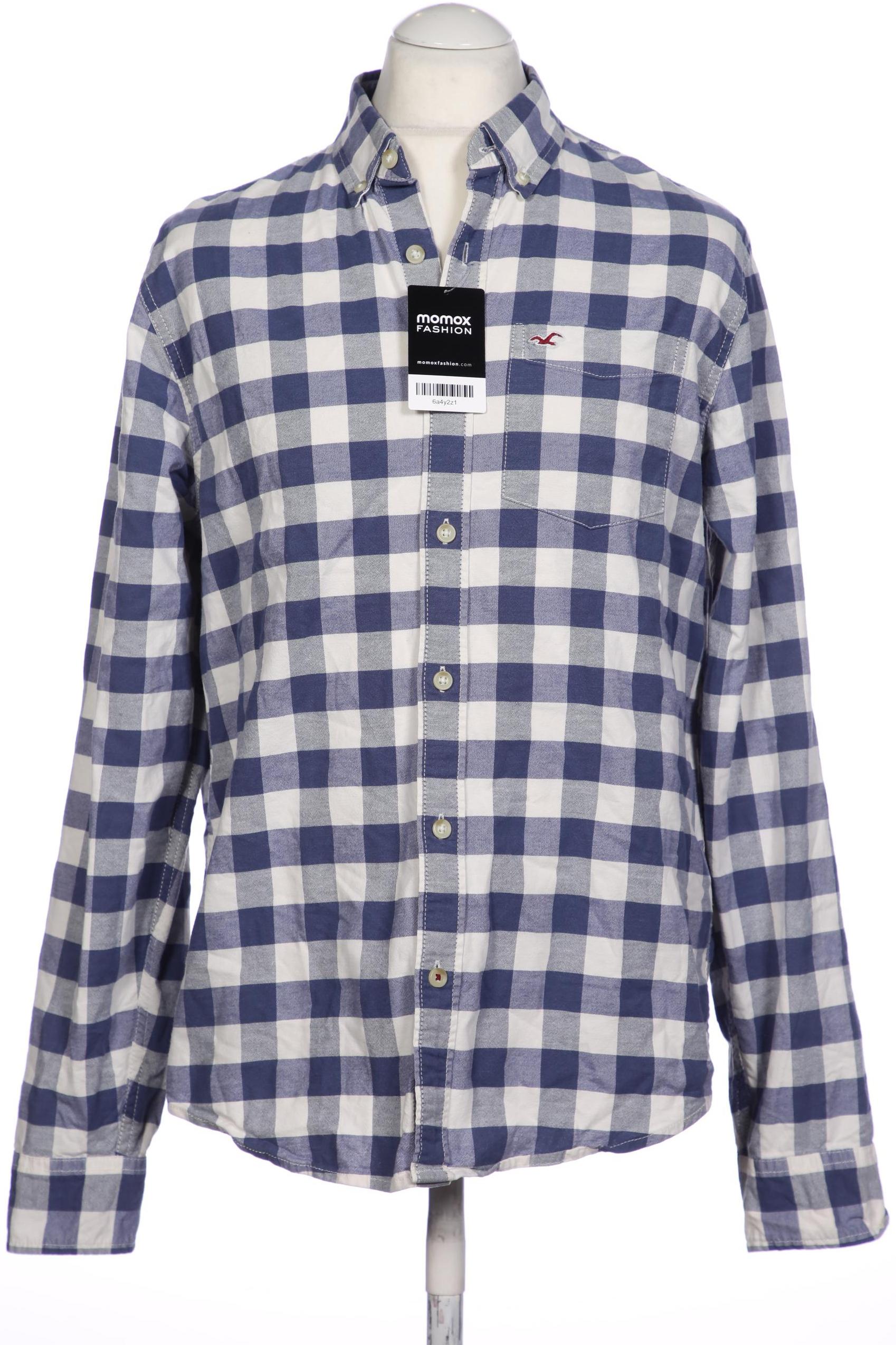 

Hollister Herren Hemd, blau, Gr. 52