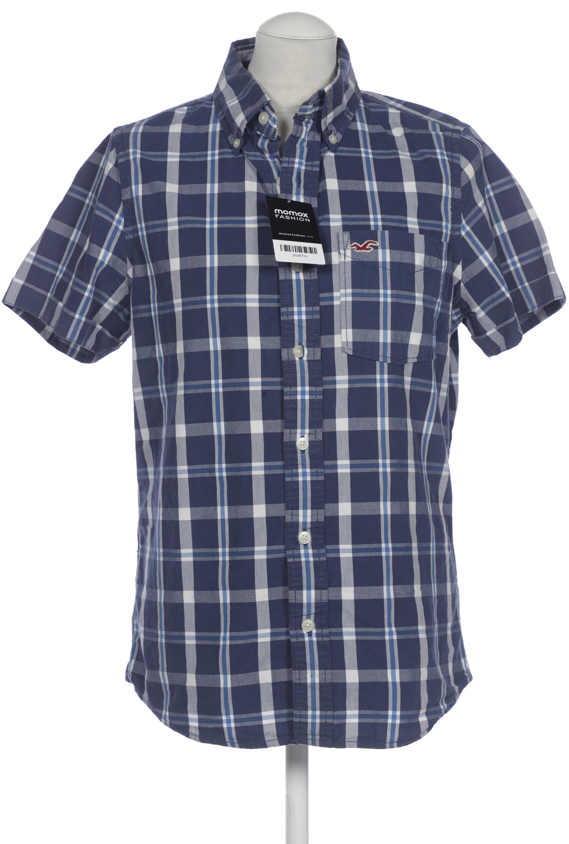 

Hollister Herren Hemd, marineblau, Gr. 48