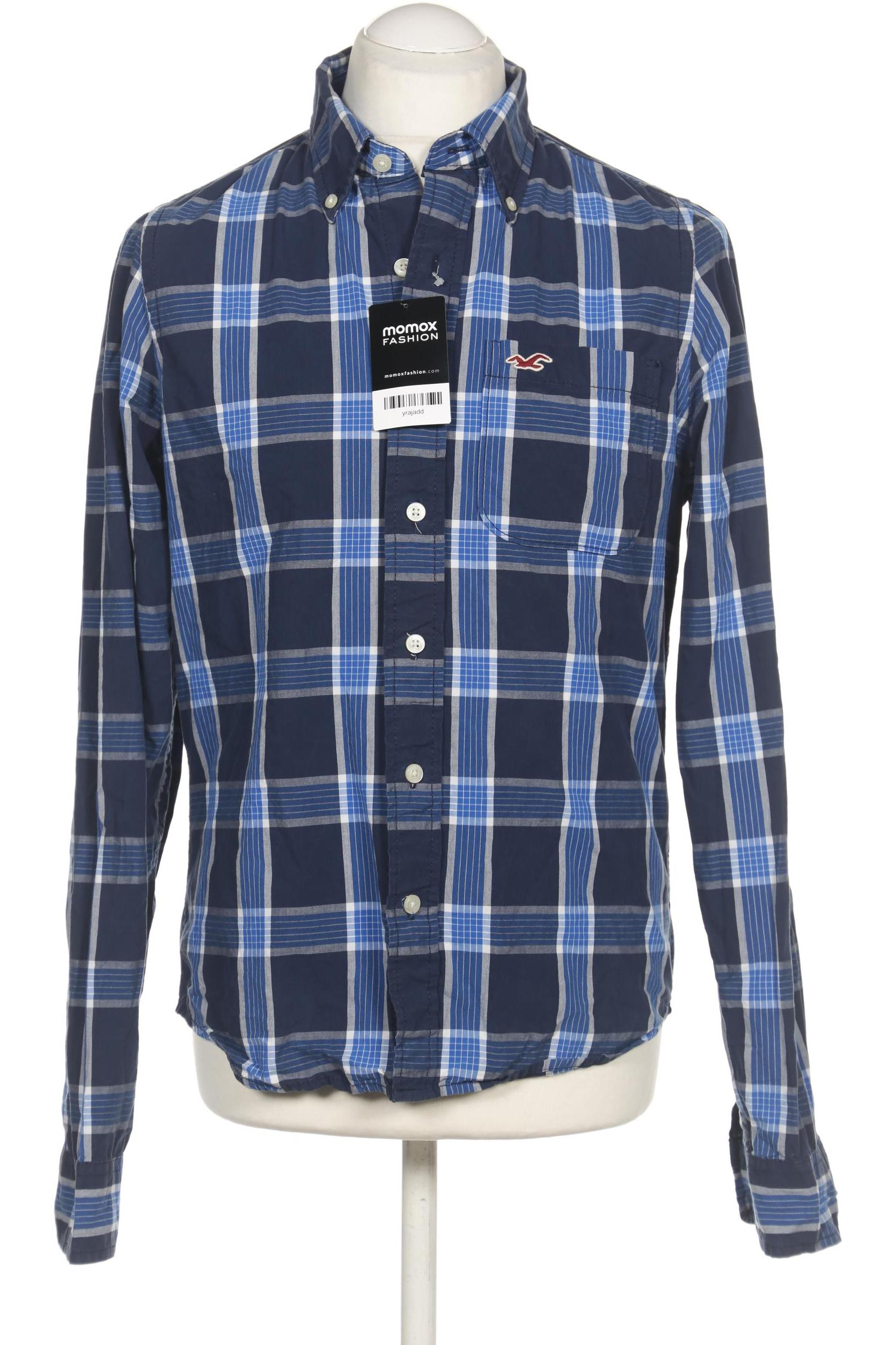 

Hollister Herren Hemd, marineblau, Gr. 52