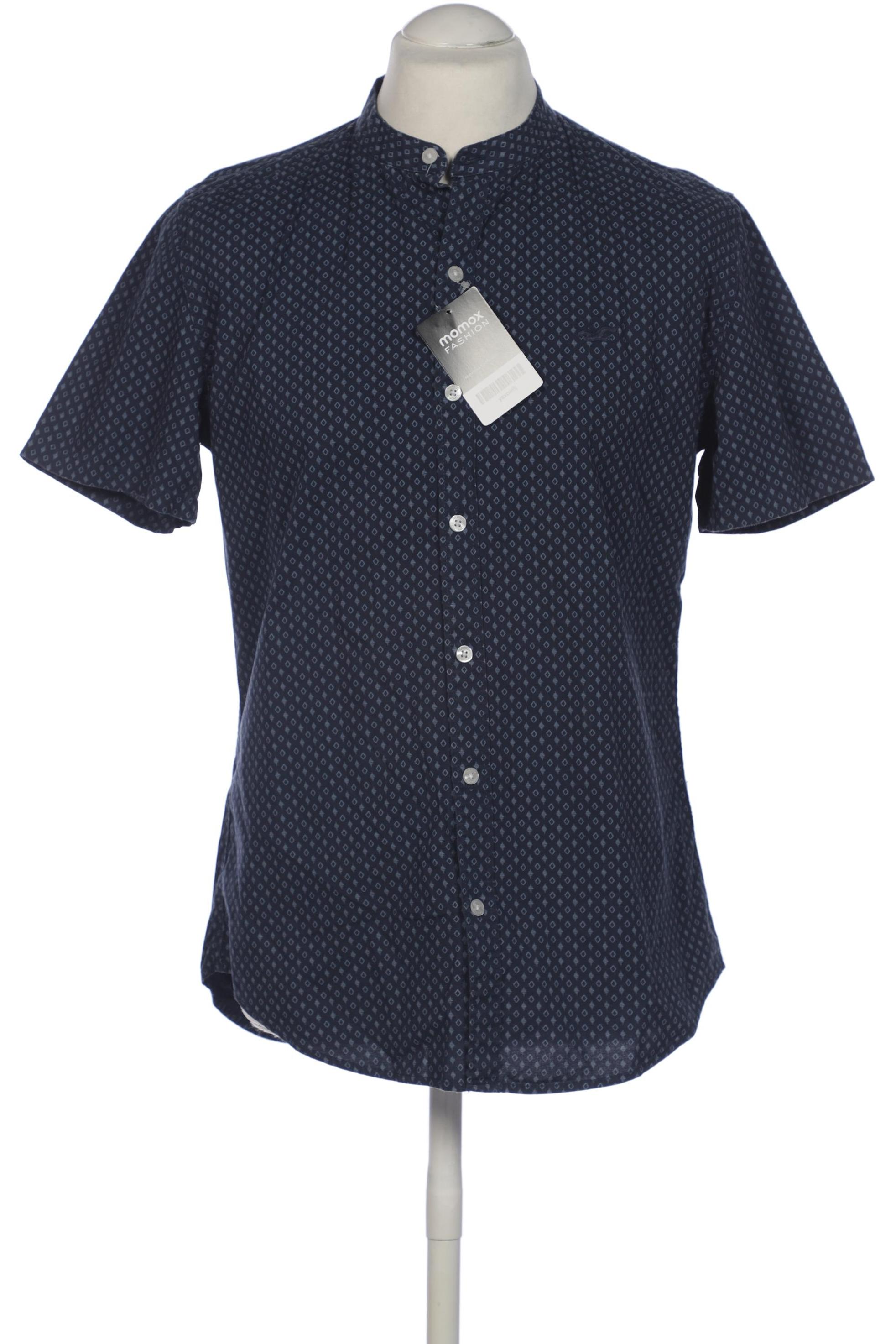 

Hollister Herren Hemd, marineblau, Gr. 48
