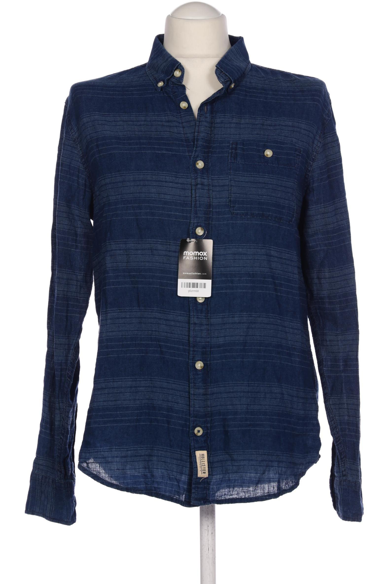 

Hollister Herren Hemd, blau, Gr. 48