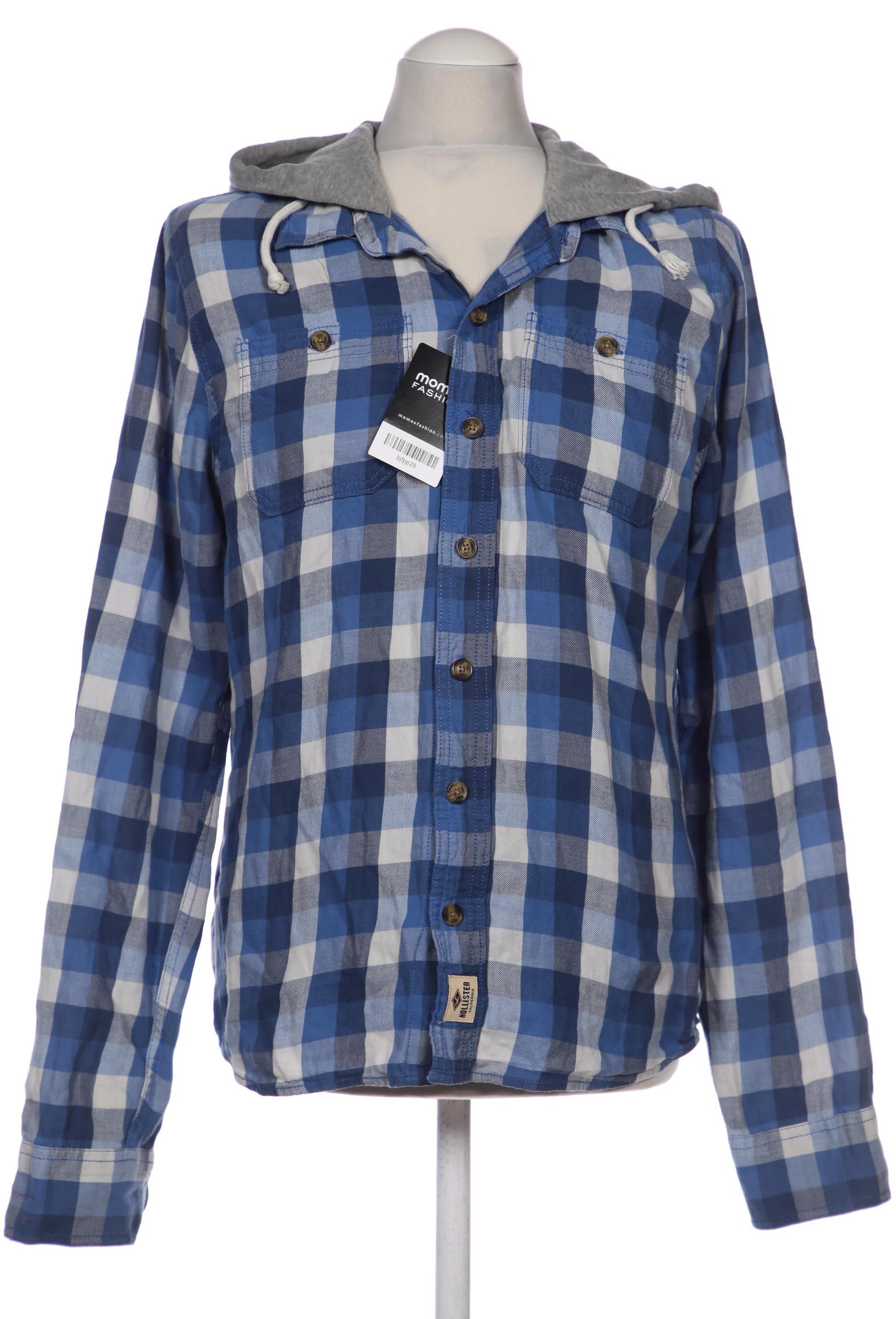 

Hollister Herren Hemd, blau