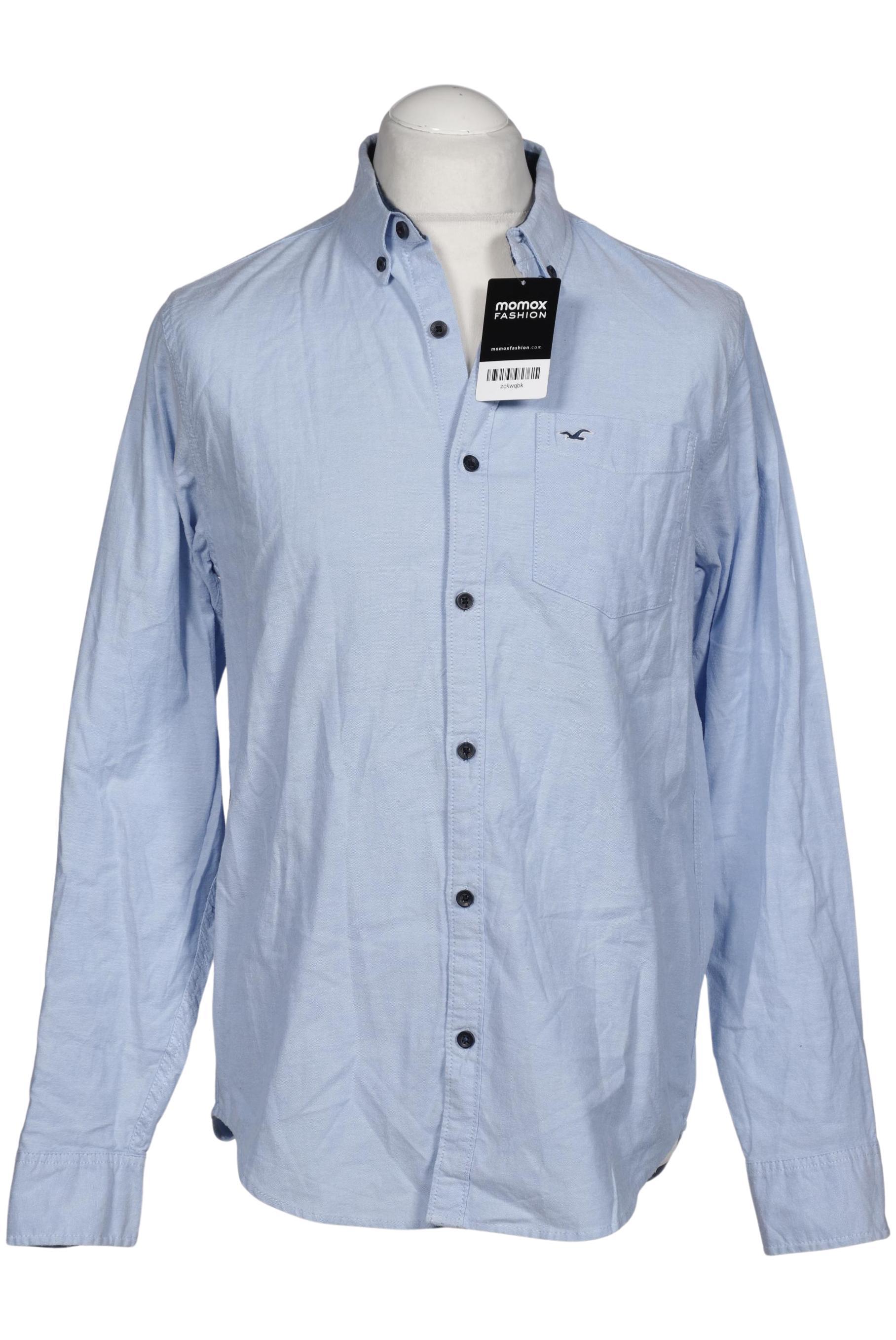 

Hollister Herren Hemd, hellblau, Gr. 48