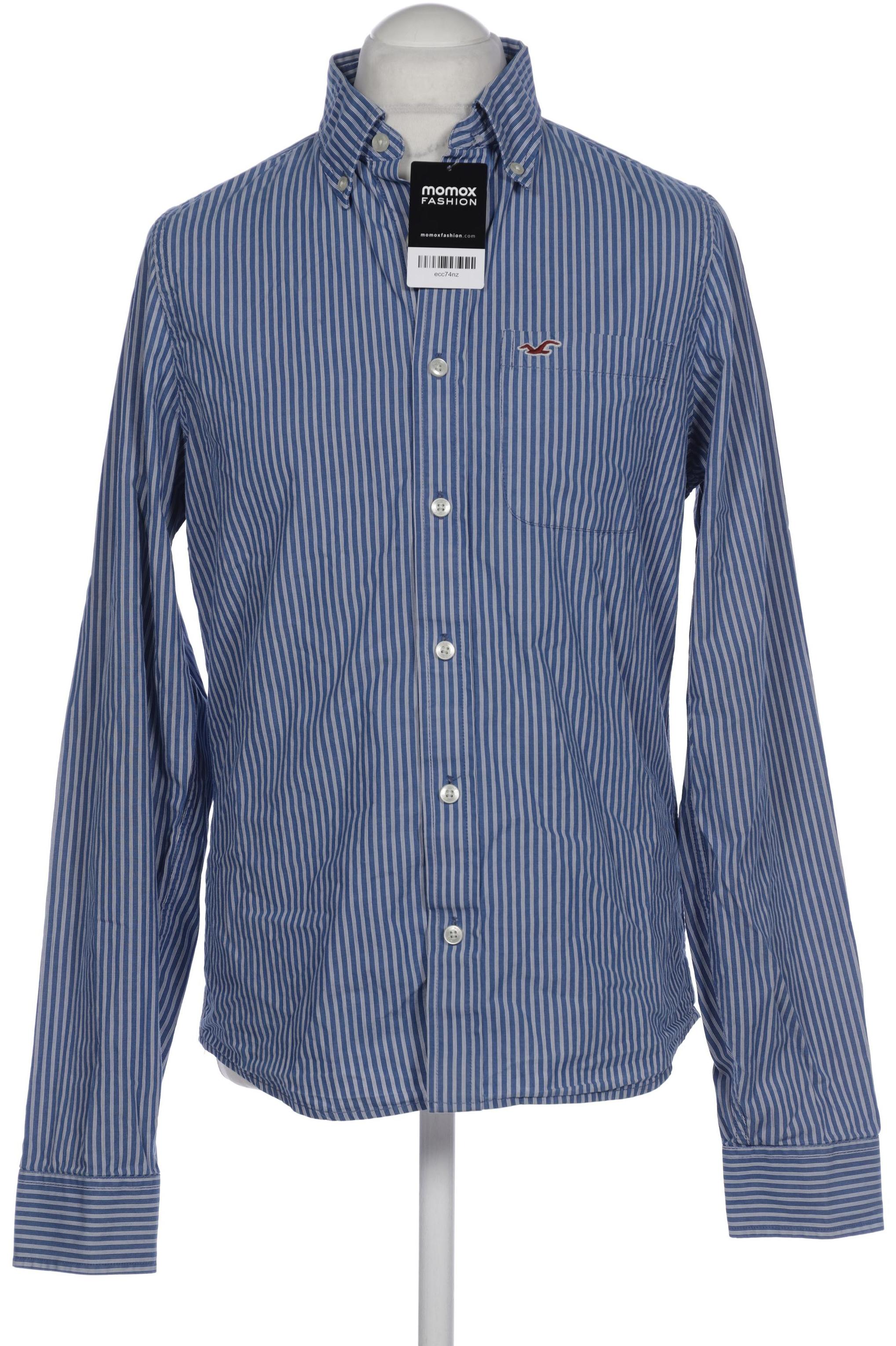 

Hollister Herren Hemd, blau, Gr. 52