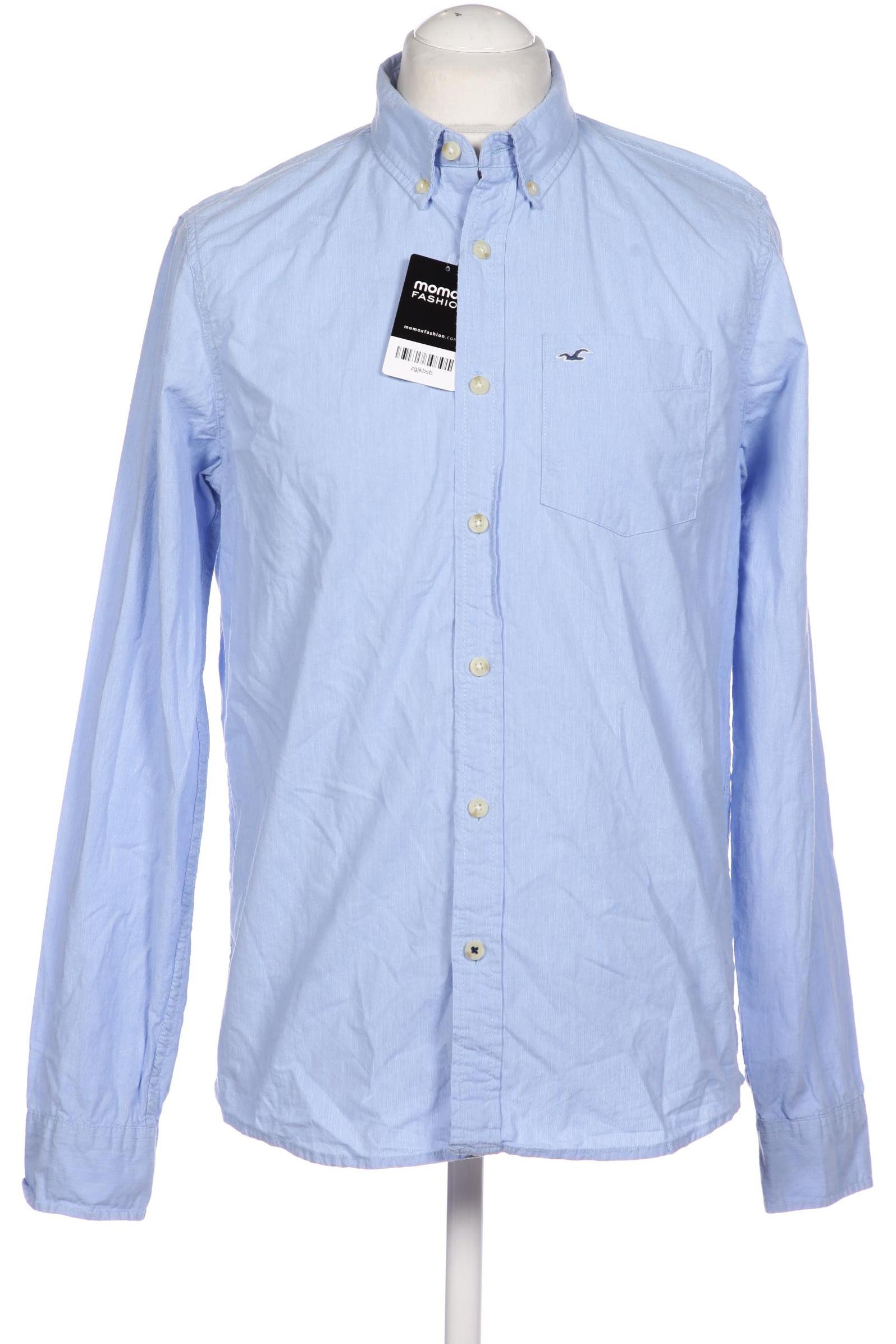 

Hollister Herren Hemd, blau, Gr. 52