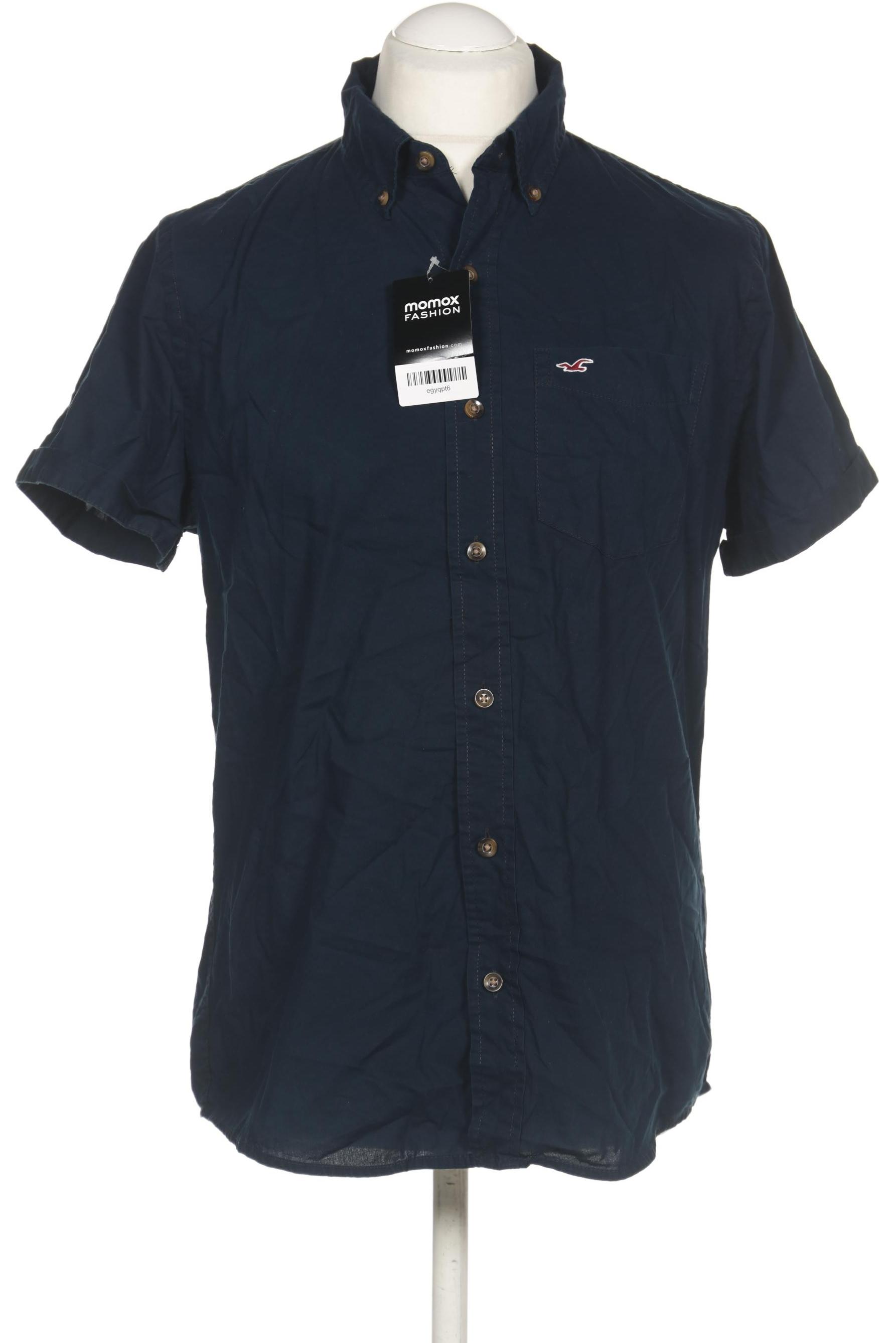 

Hollister Herren Hemd, marineblau, Gr. 52