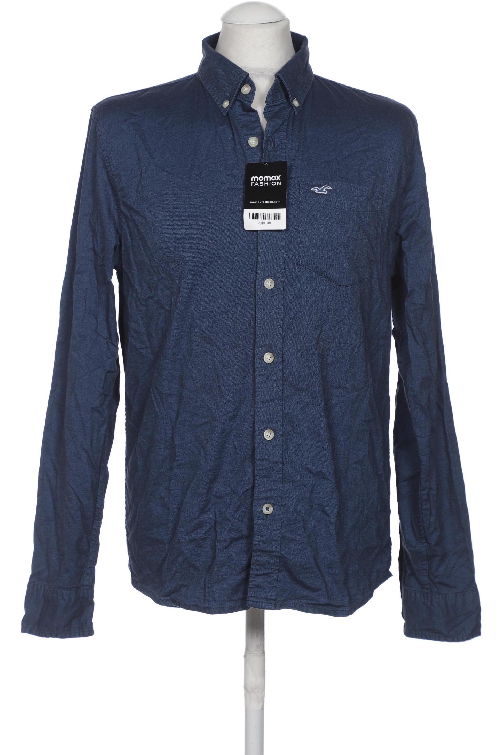

Hollister Herren Hemd, marineblau