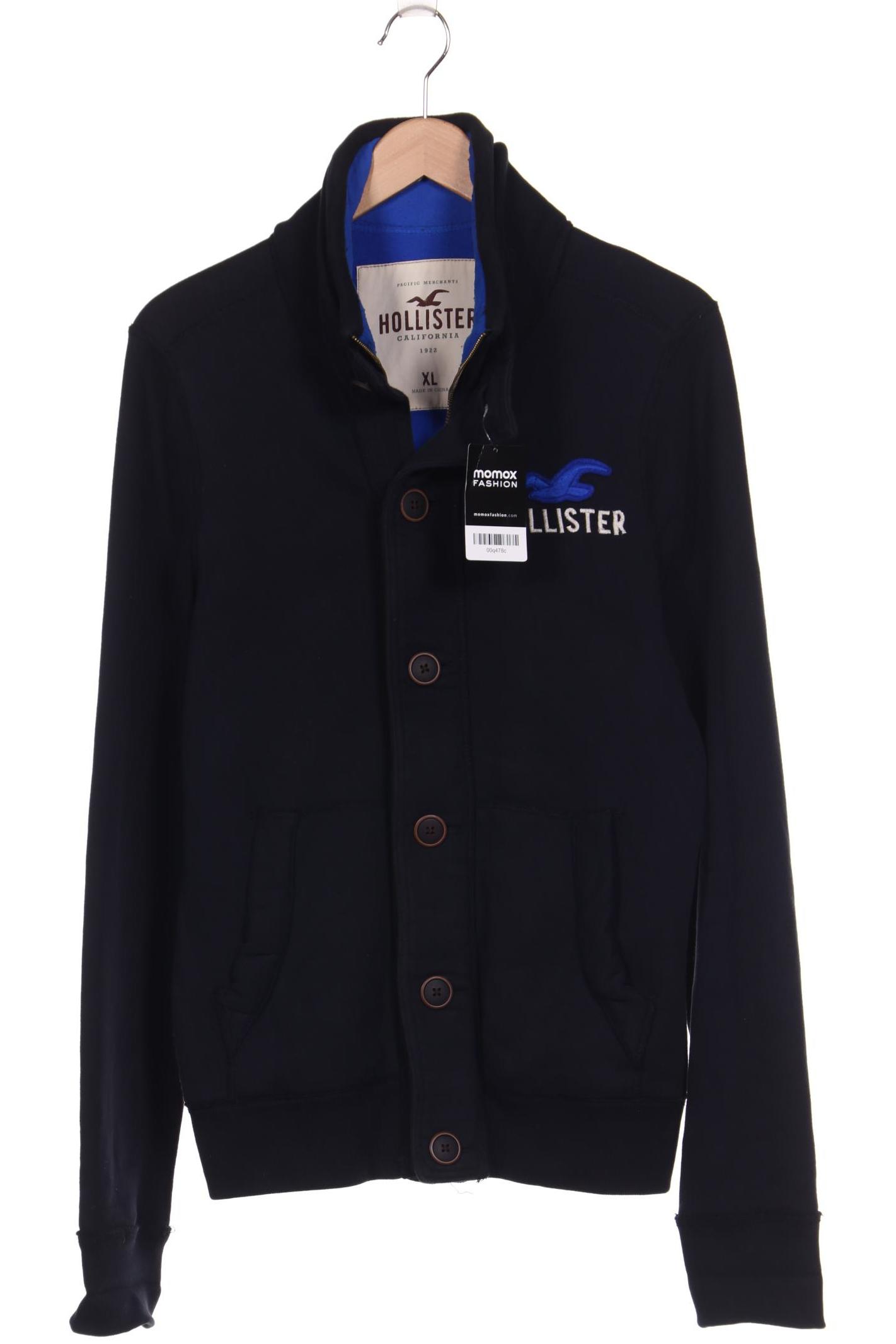 

Hollister Herren Jacke, schwarz