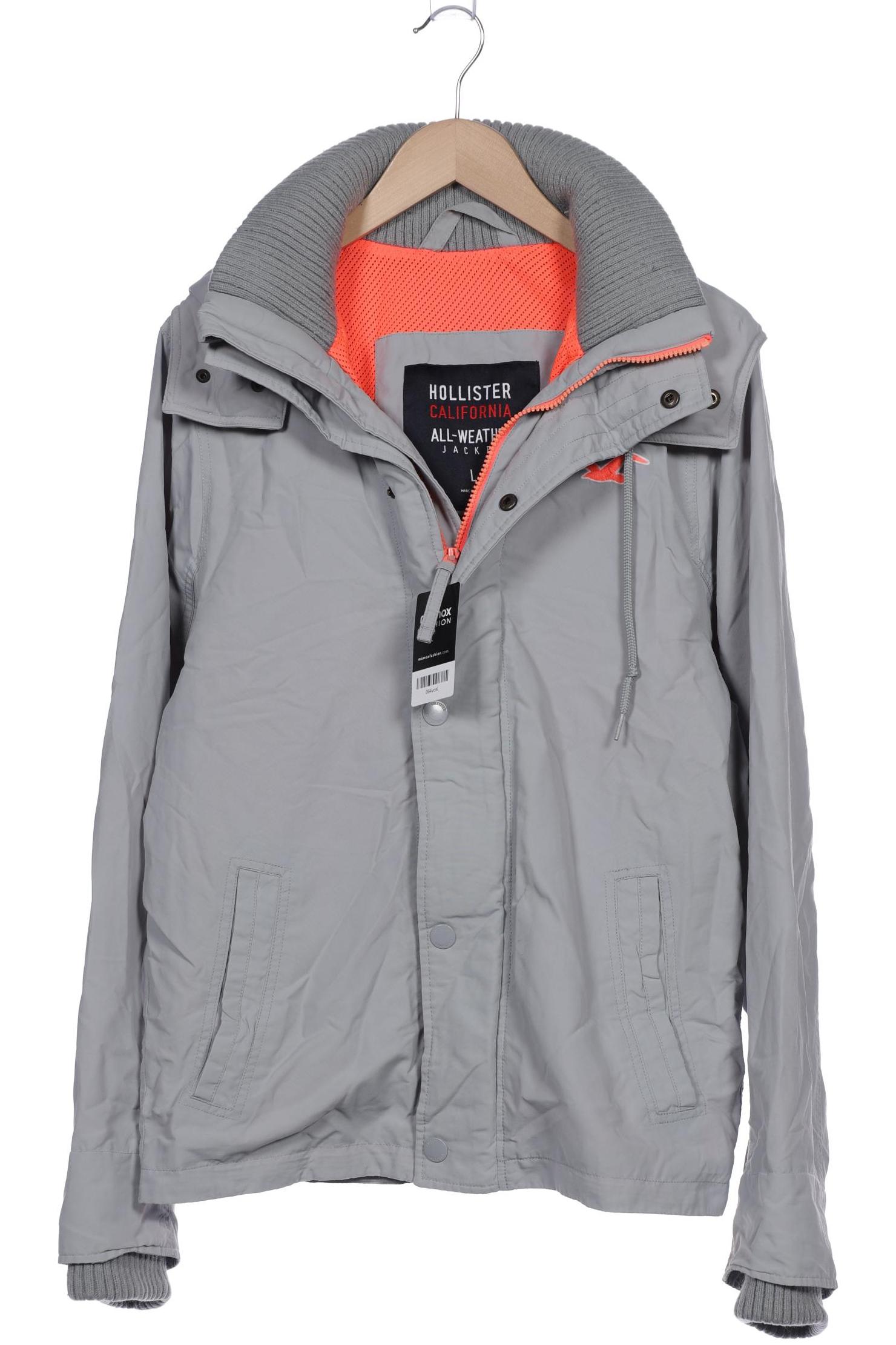 

Hollister Herren Jacke, grau, Gr. 52