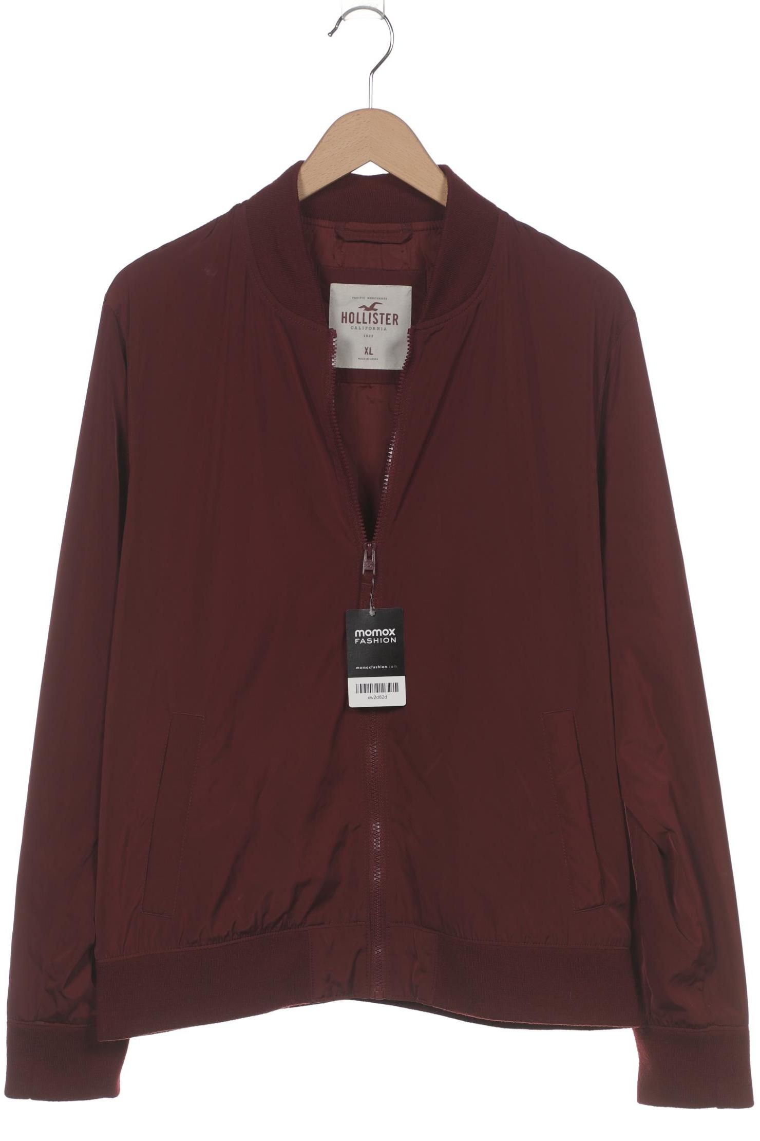 

Hollister Herren Jacke, bordeaux, Gr. 54