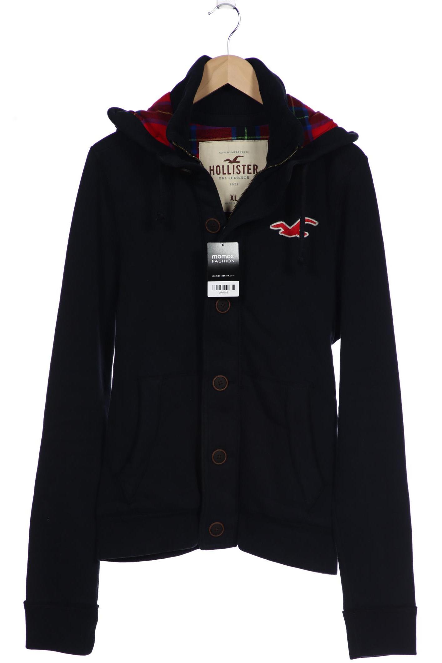 

Hollister Herren Jacke, marineblau, Gr. 54