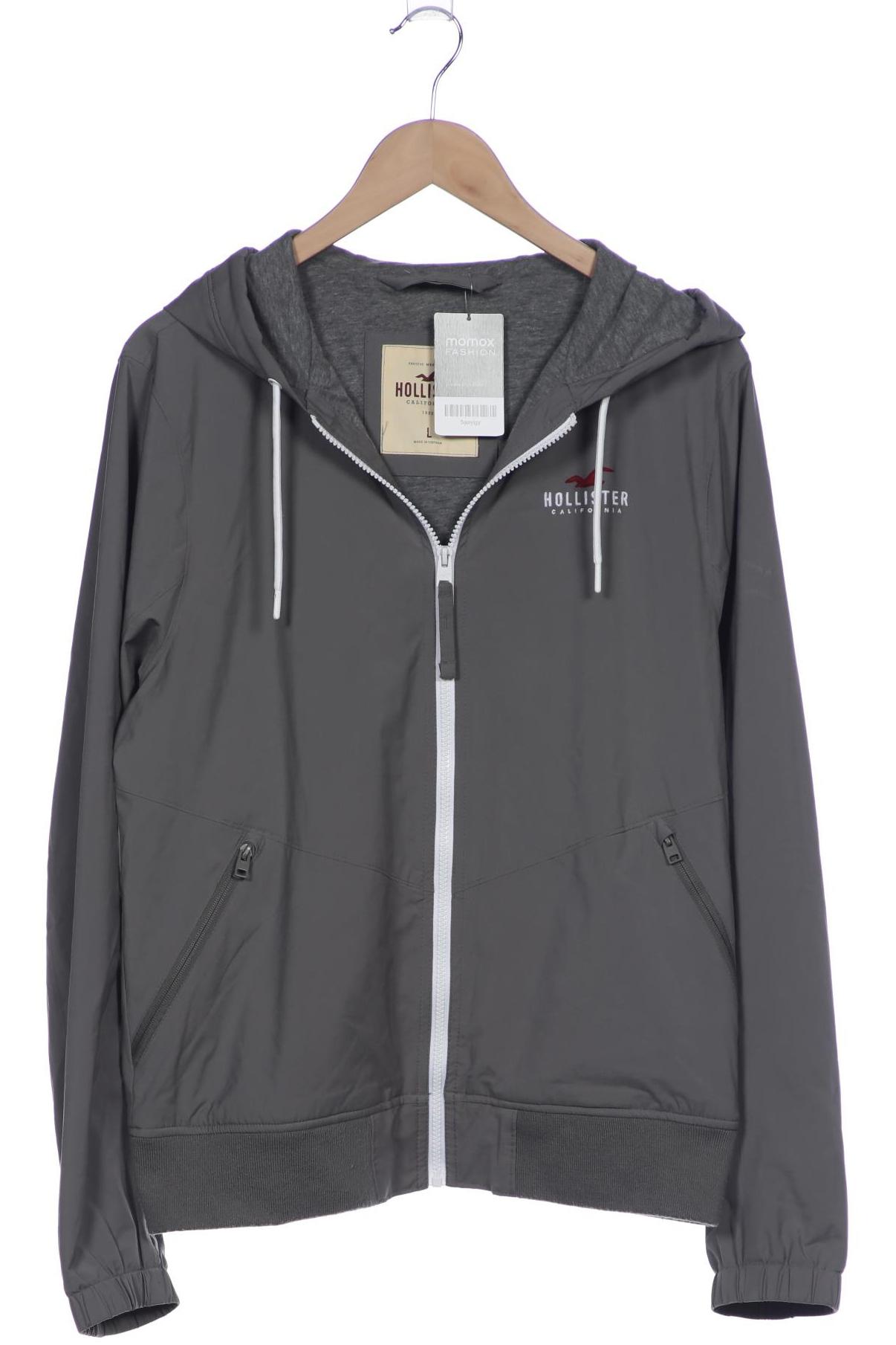 

Hollister Herren Jacke, grau, Gr. 52