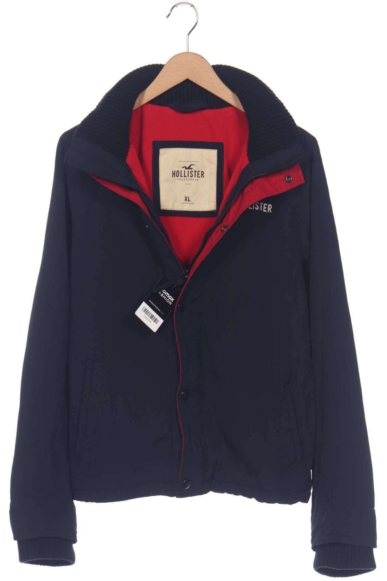 

Hollister Herren Jacke, marineblau, Gr. 54