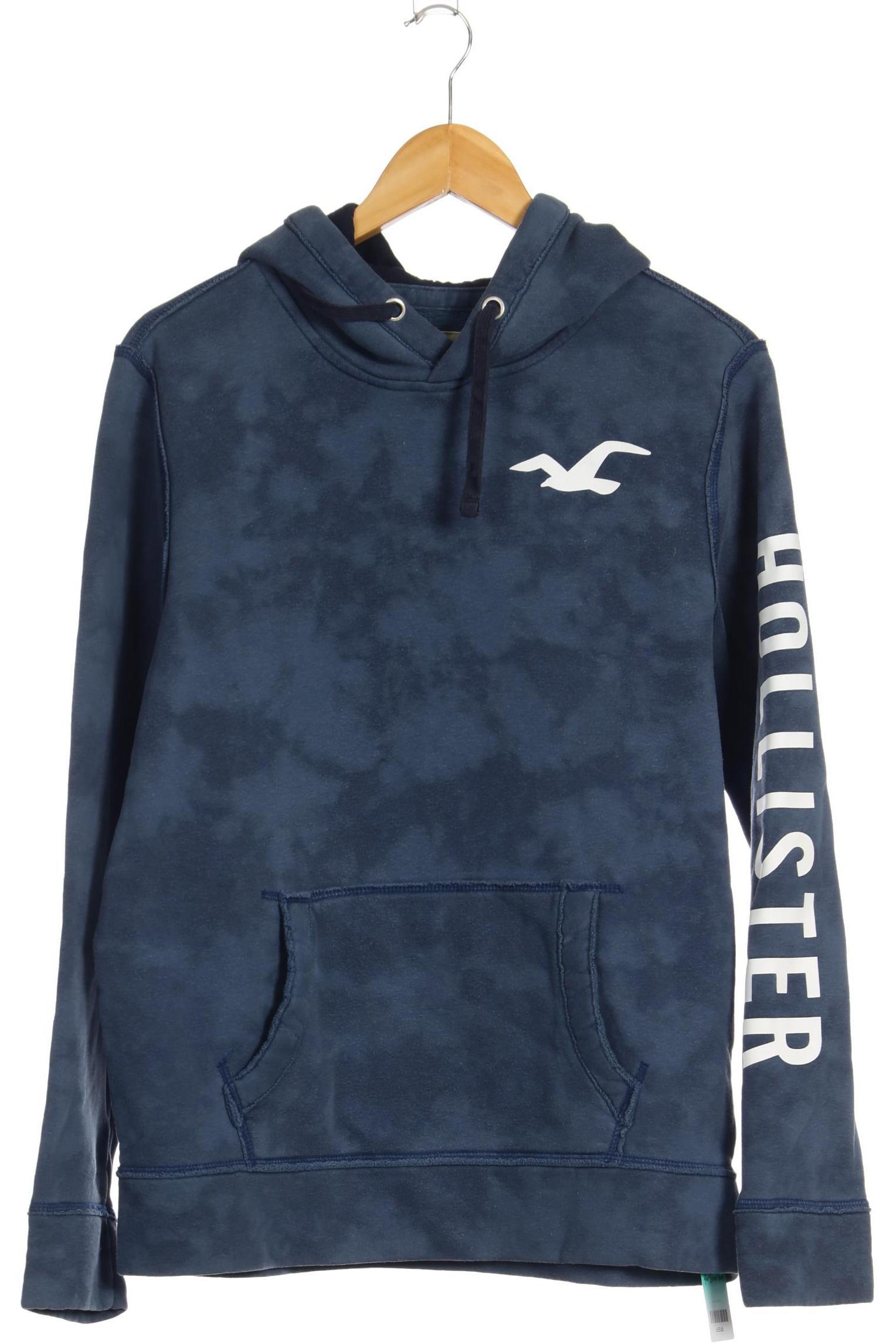 

Hollister Herren Kapuzenpullover, blau, Gr.