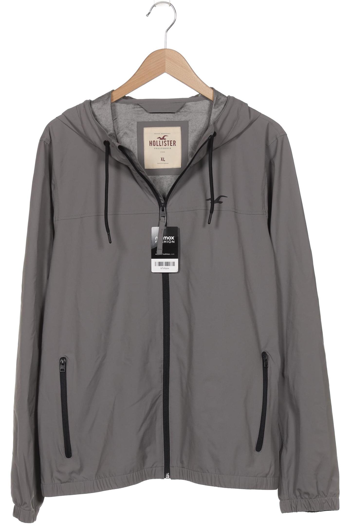 

Hollister Herren Jacke, grau, Gr. 54