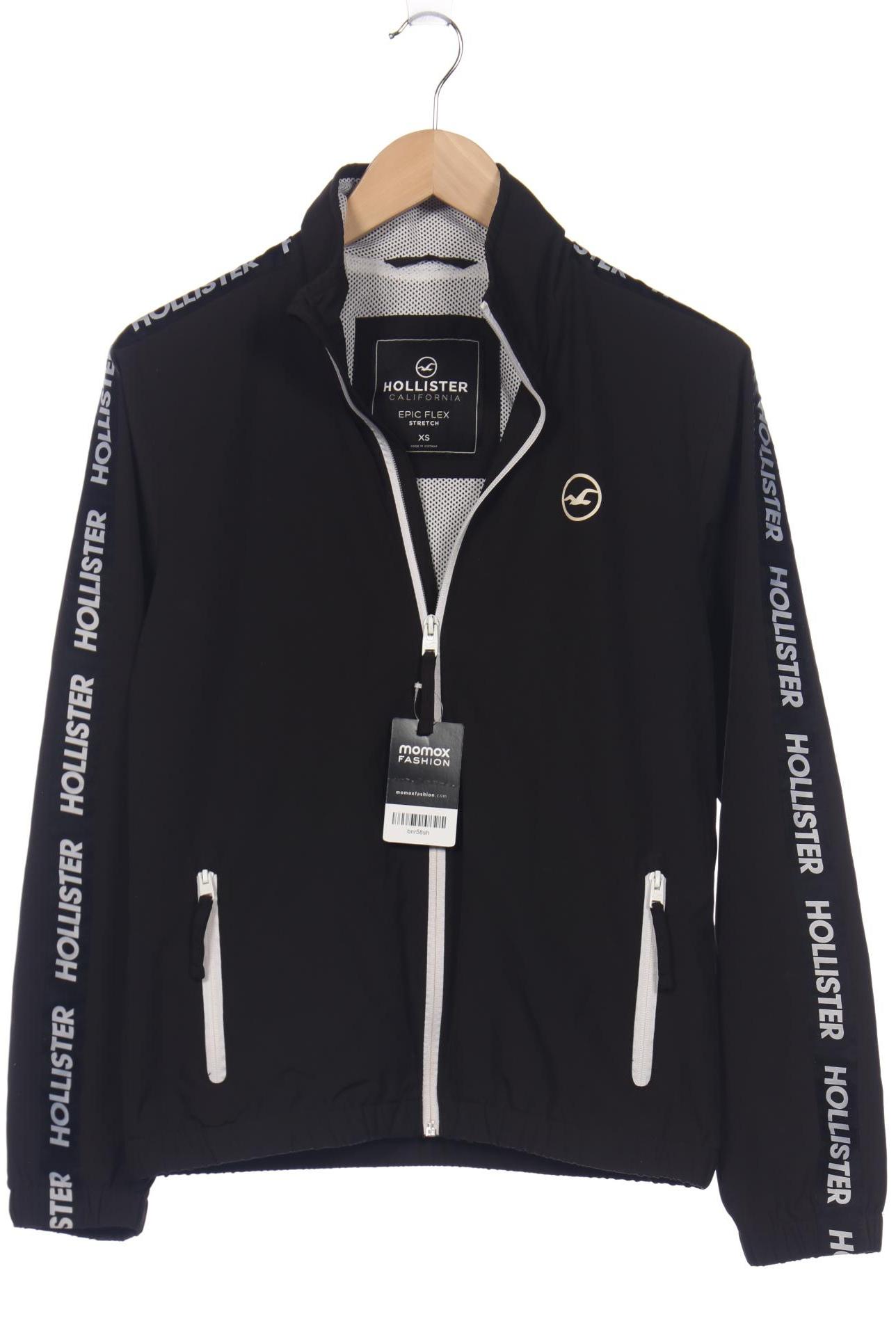 

Hollister Herren Jacke, schwarz