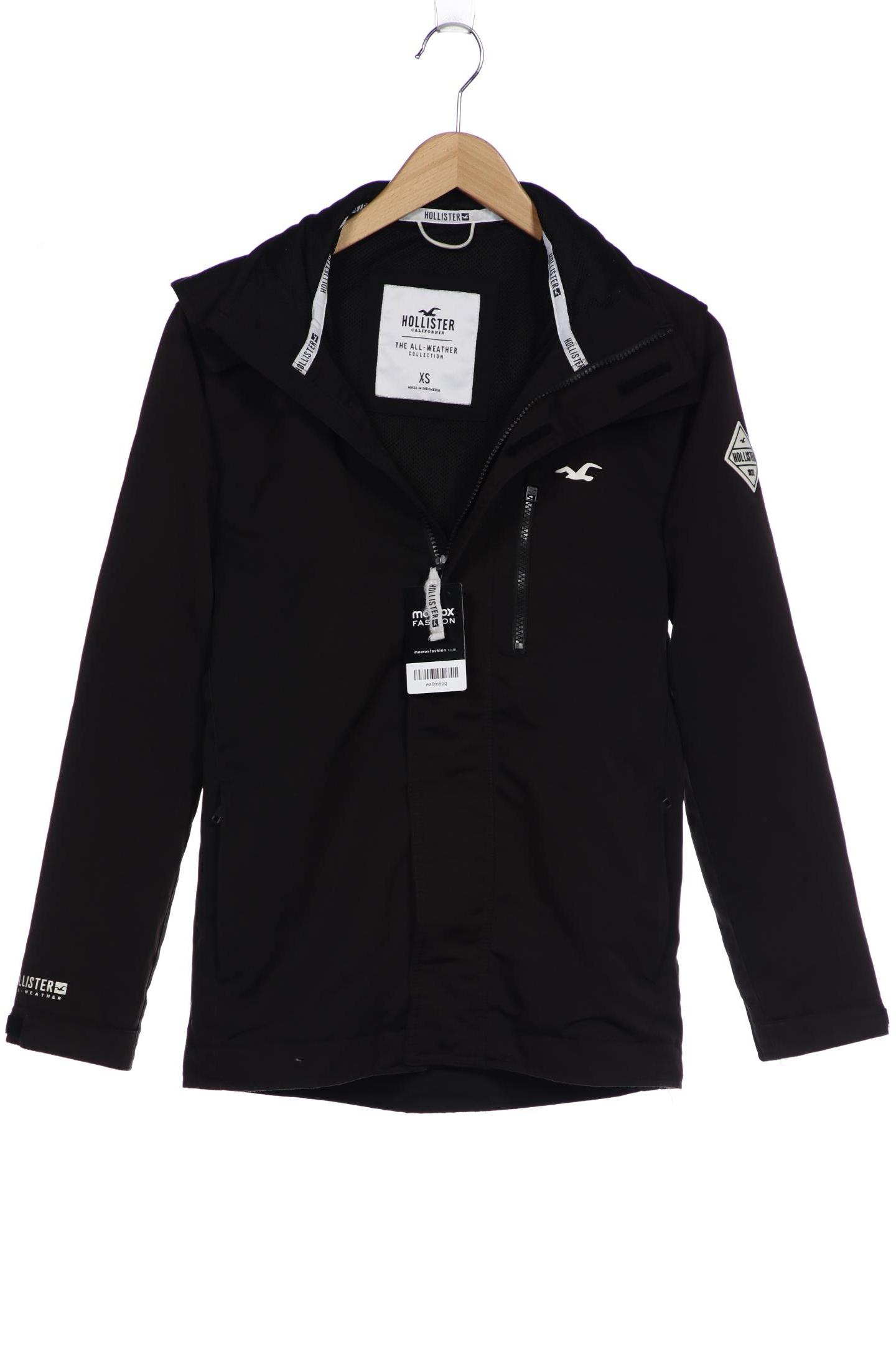 

Hollister Herren Jacke, schwarz