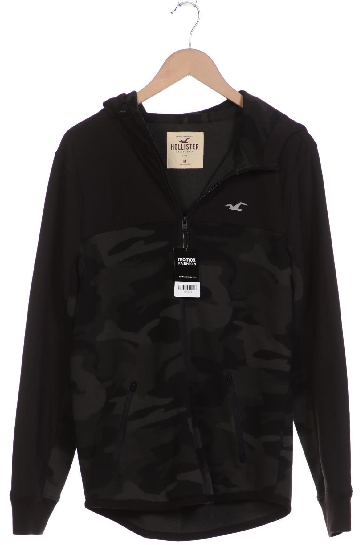 

Hollister Herren Jacke, schwarz
